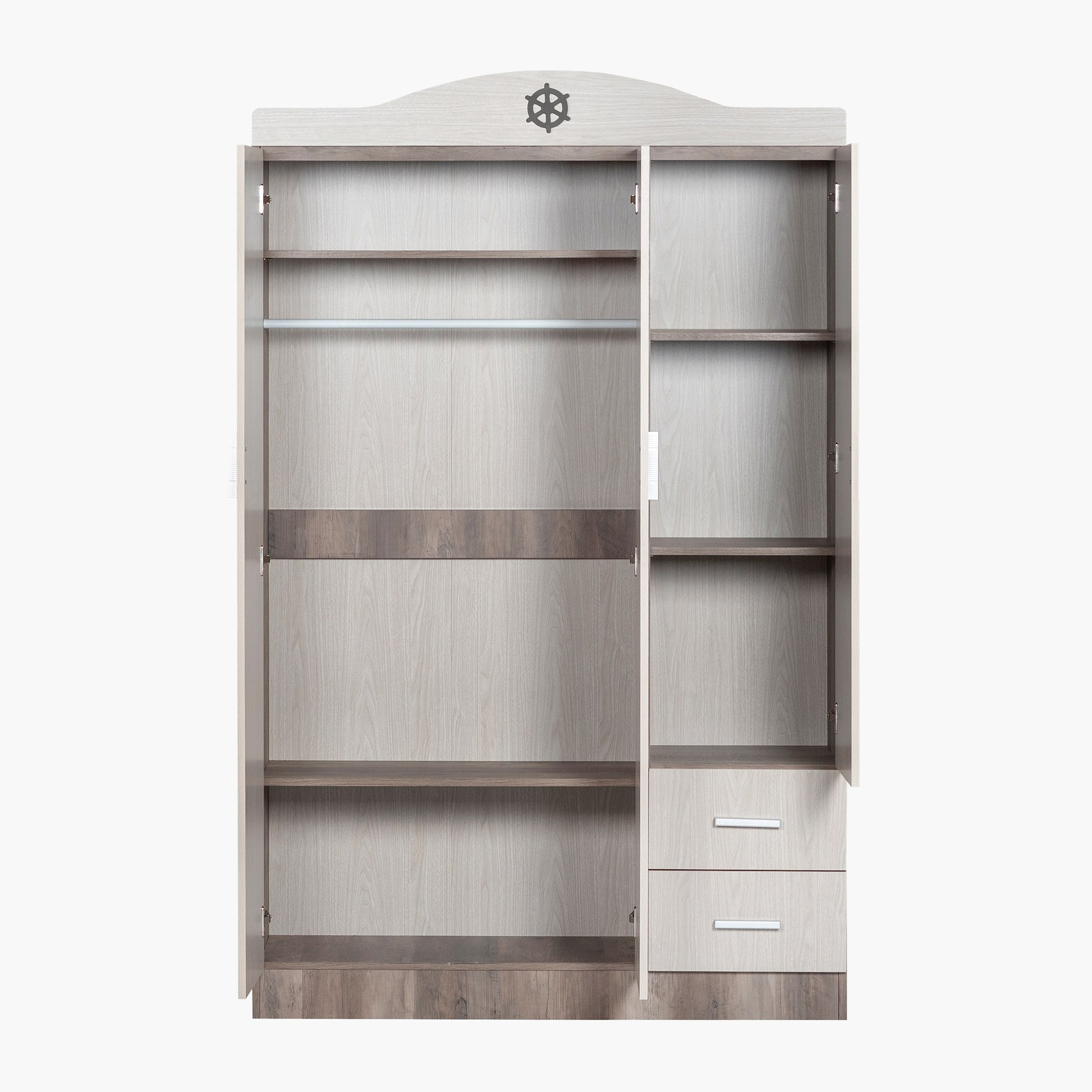 خزانة ملابس 3 أبواب ودرجين من سيلور-hbxfurniture-wardrobes-image-5