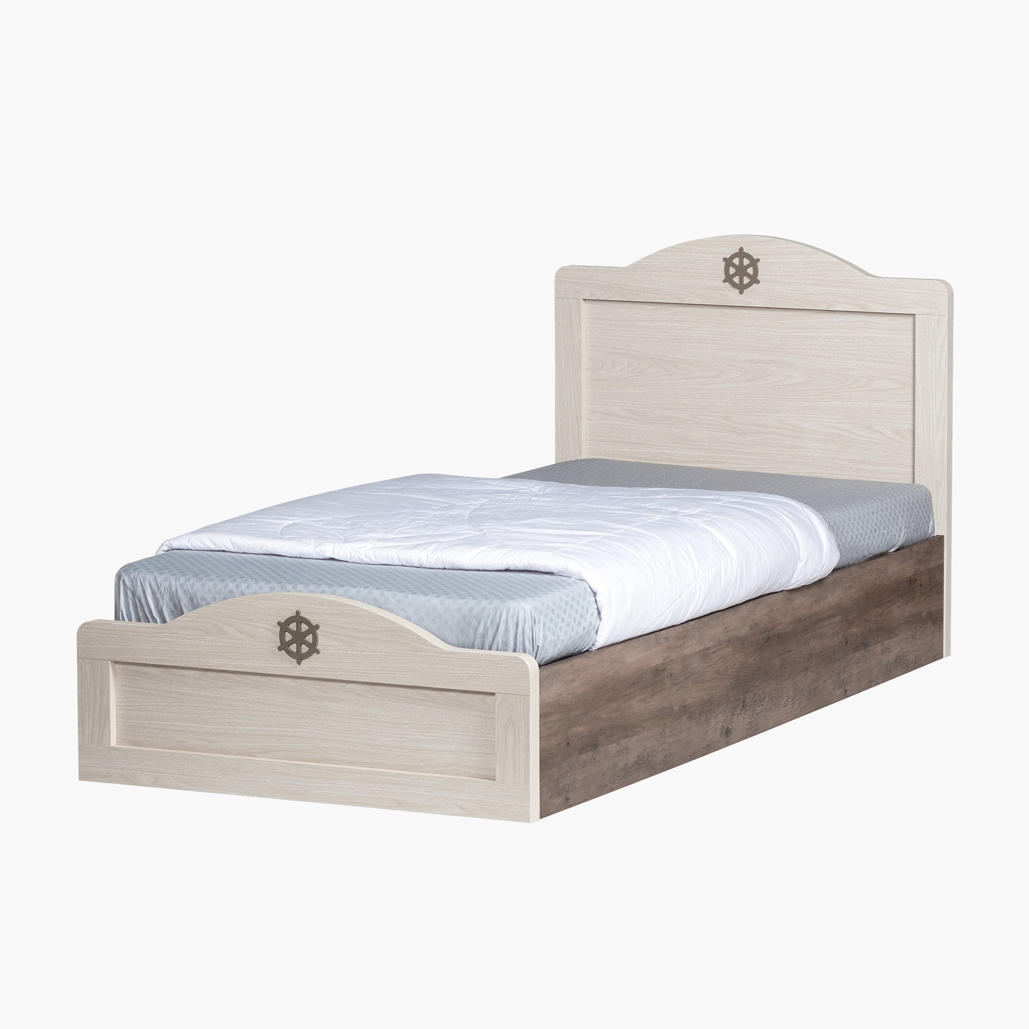 Sailor Single Bed - 90x190 cm-hbxfurniture-bedsandbedsets-beds-single-image-4
