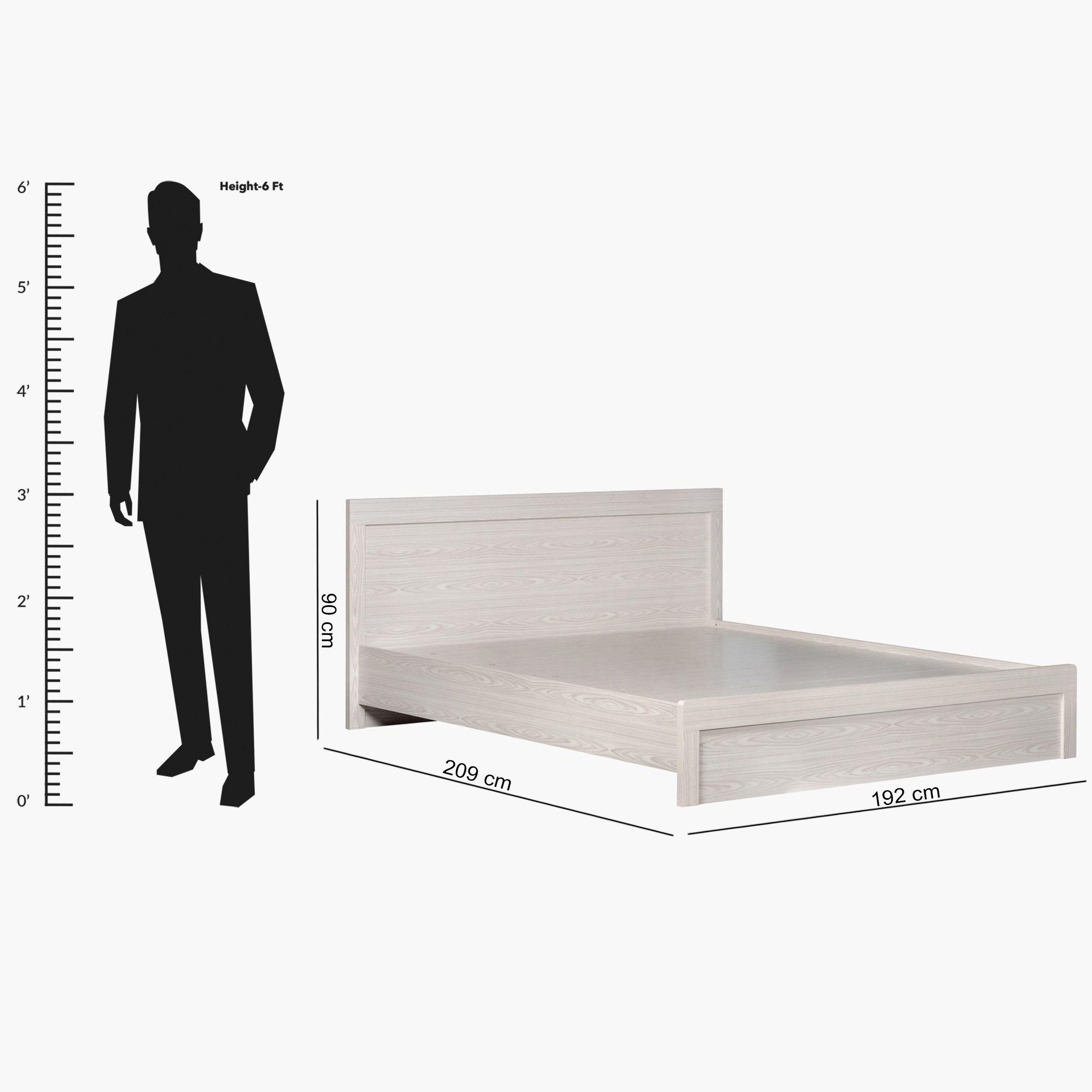 طقم غرفة نوم كينج 4 قطع من فانكوفر - 180x200 سم-hbxbedroom-bedsandbedsets-bedroomsets-king-image-20