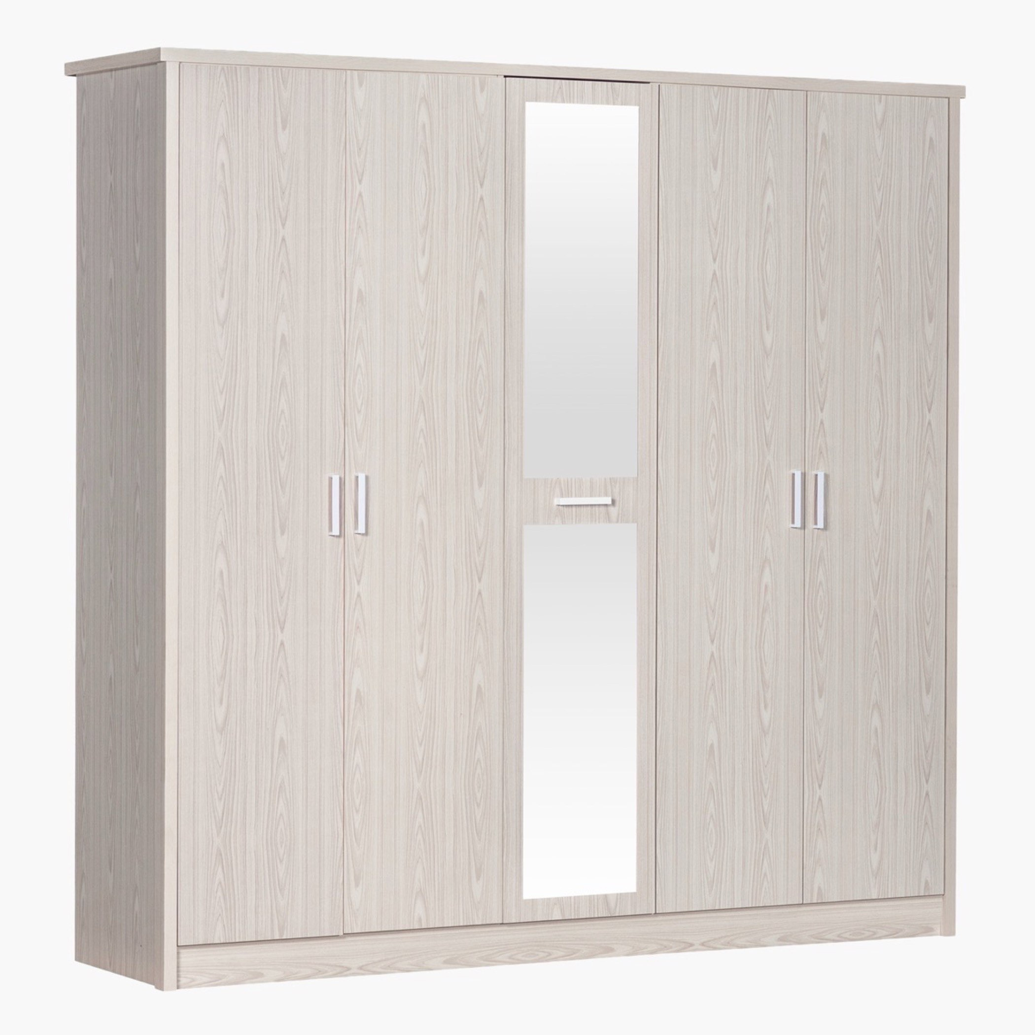 خزانة ملابس 5 أبواب بمرآة من فانكوفر-hbxfurniture-wardrobes-image-4