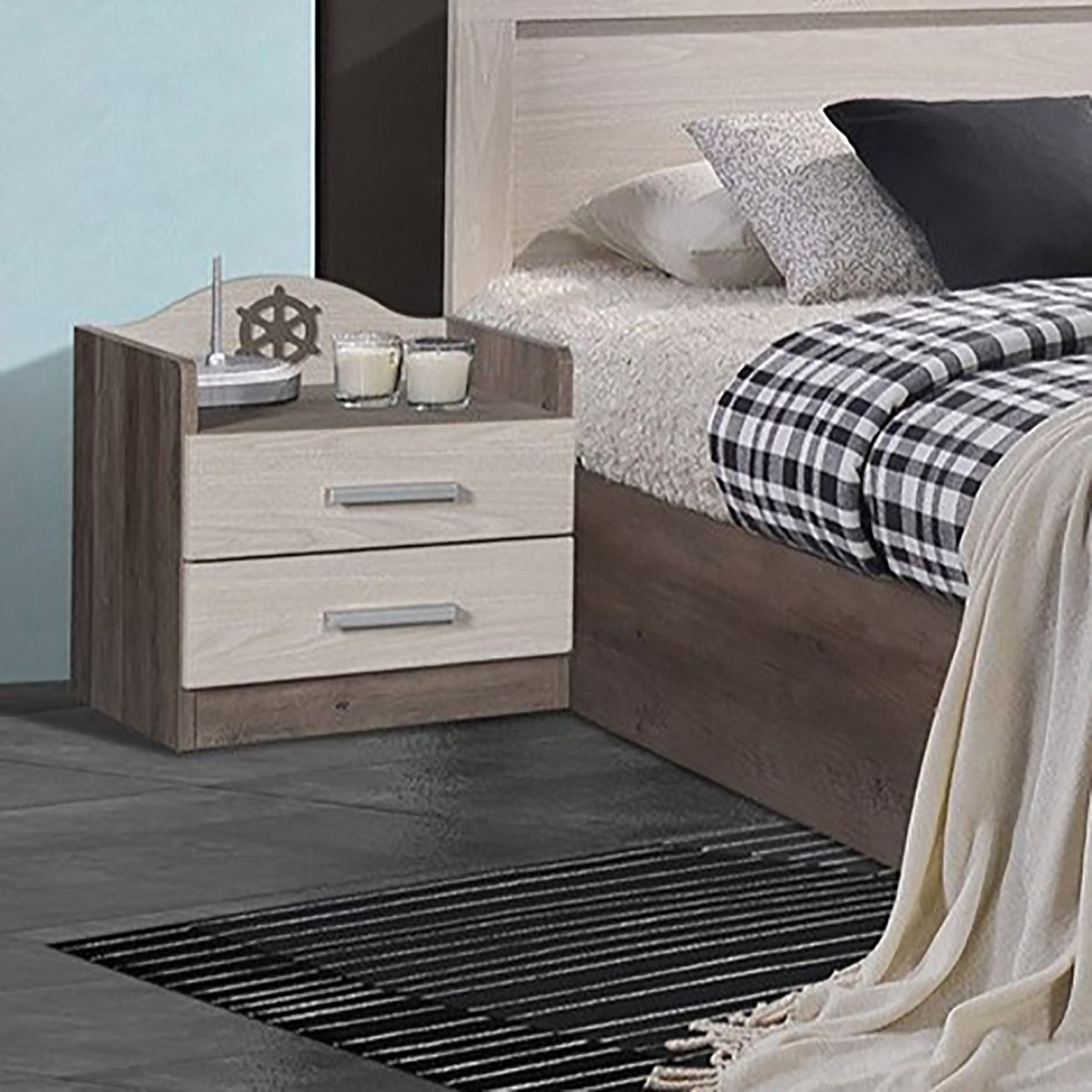 طاولة سرير جانبية بدرجين من سيلور-hbxkidsandyouth-nightstands-image-1