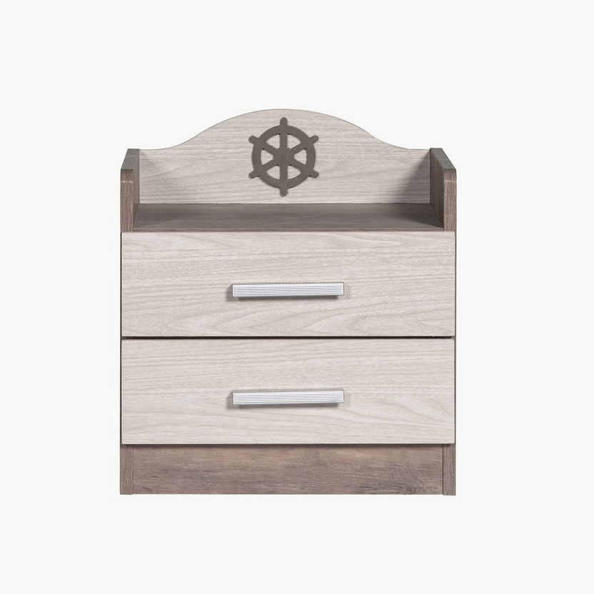 Sailor 2-Drawer Nightstand-Night Stands-image-3