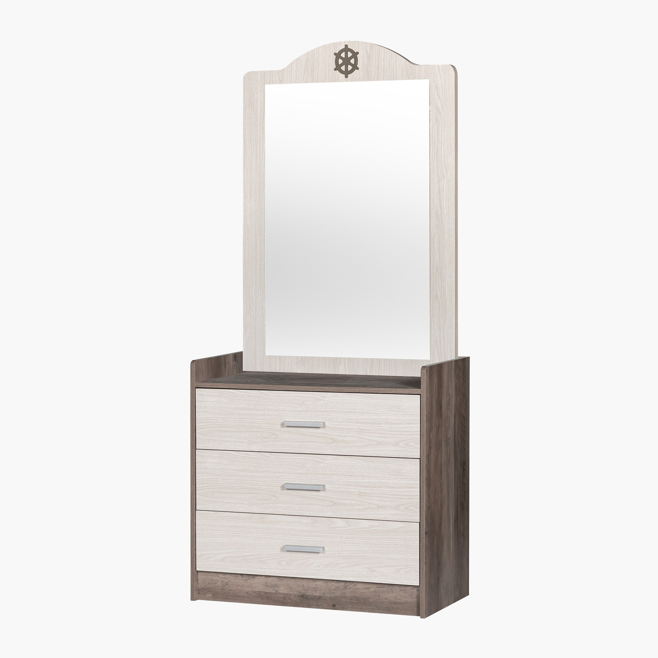 مرآة دون طاولة تزيين 3 أدراج من سيلور-hbxfurniture-kidsroom-kidsdressersandmirrors-image-4