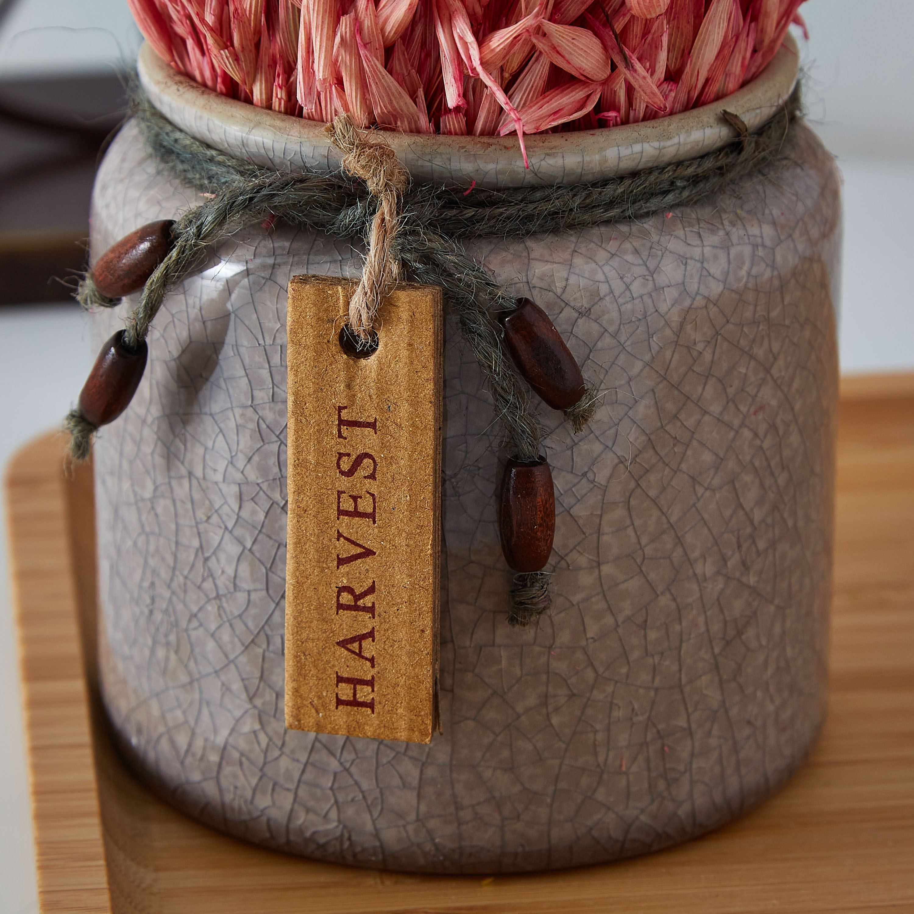 عشب مجفف في إصيص زجاجي من إتنا - 20 سم-hbxdecorandfurnishings-homeaccessories-artificialflowersandplants-image-3