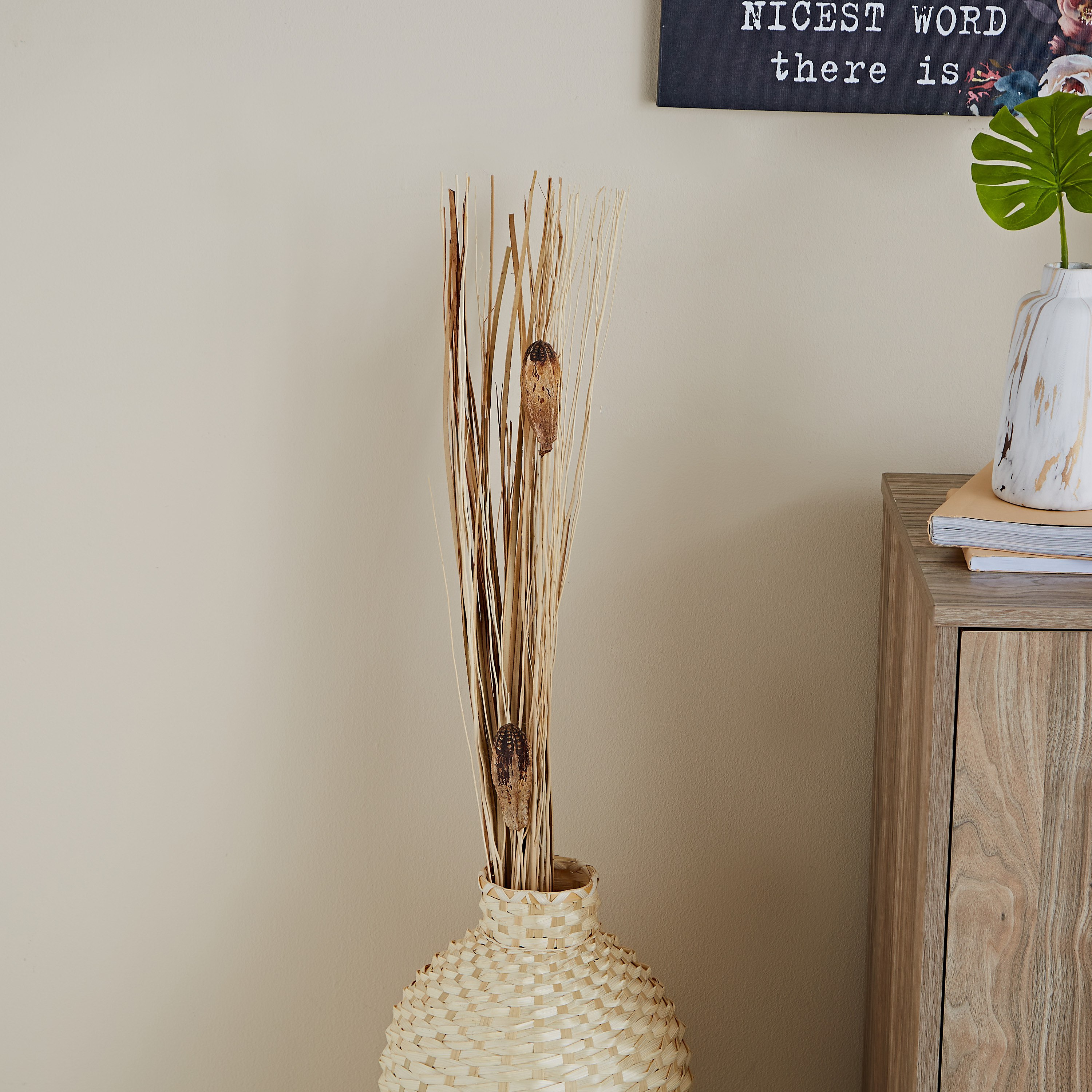 عصا زينة رفيعة من إتنا - 100 سم-hbxdecorandfurnishings-homeaccessories-artificialflowersandplants-image-1