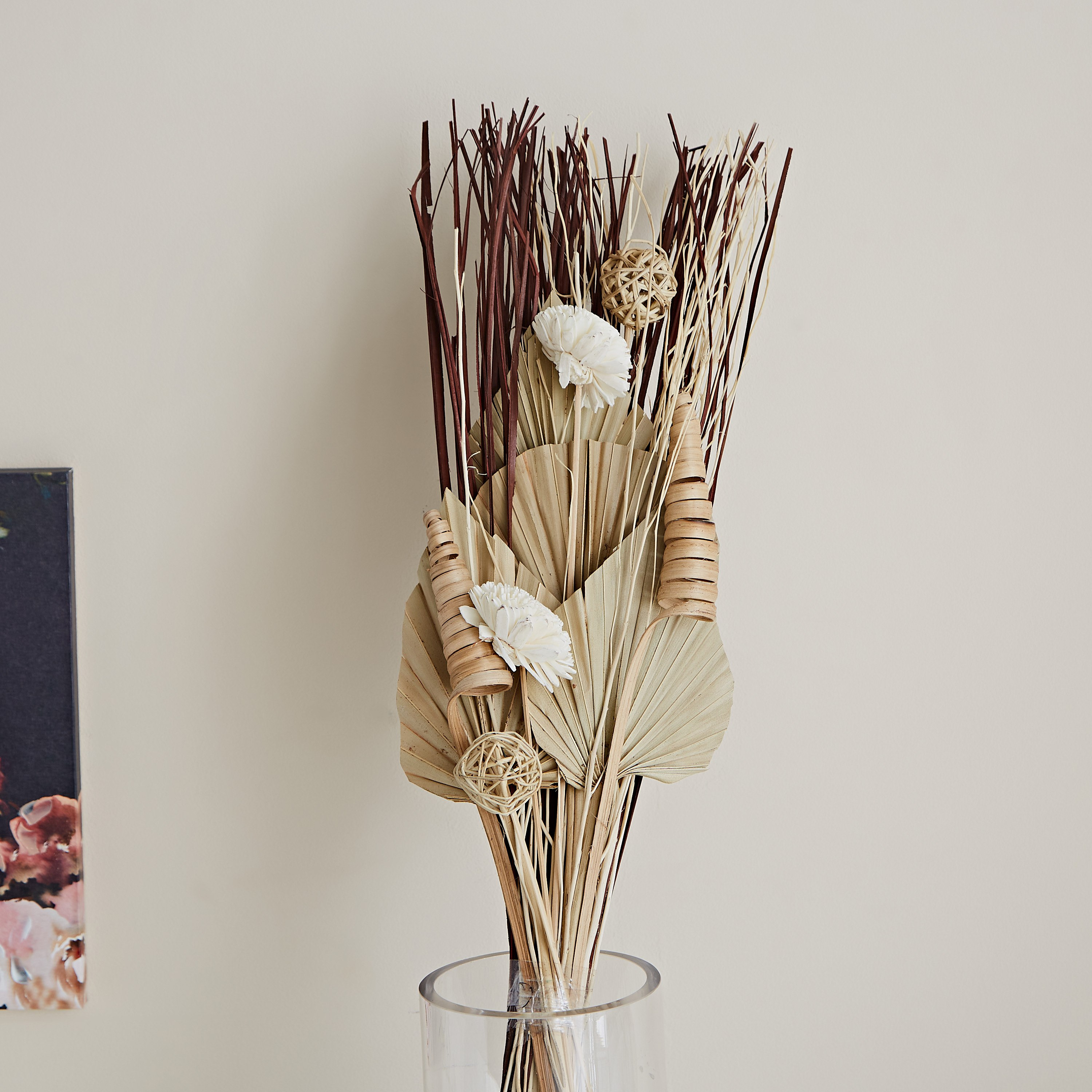 بوكيه بروك مجفف - 60 سم-hbxdecorandfurnishings-homeaccessories-artificialflowersandplants-image-1
