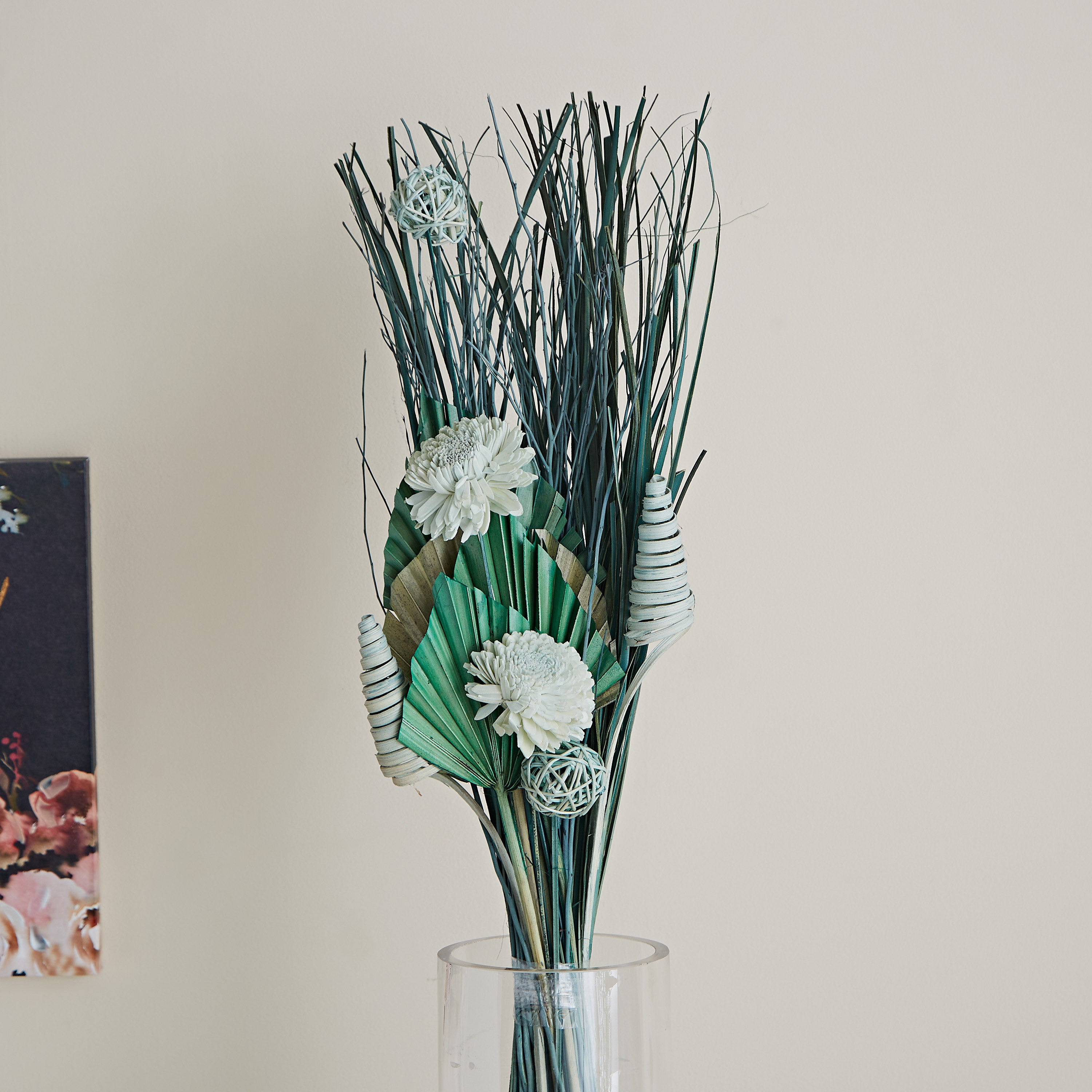 بوكيه بروك مجفف - 60 سم-hbxdecorandfurnishings-homeaccessories-artificialflowersandplants-image-1
