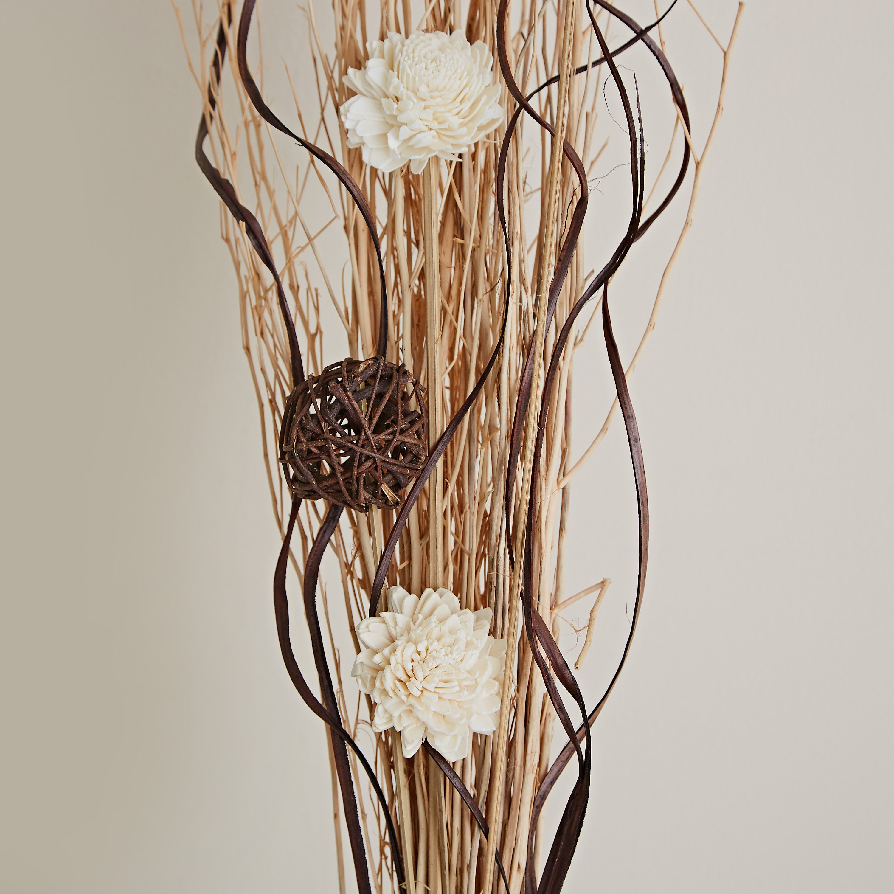 باقة زهور مجففة من بروك - 75 سم-hbxdecorandfurnishings-homeaccessories-artificialflowersandplants-image-3