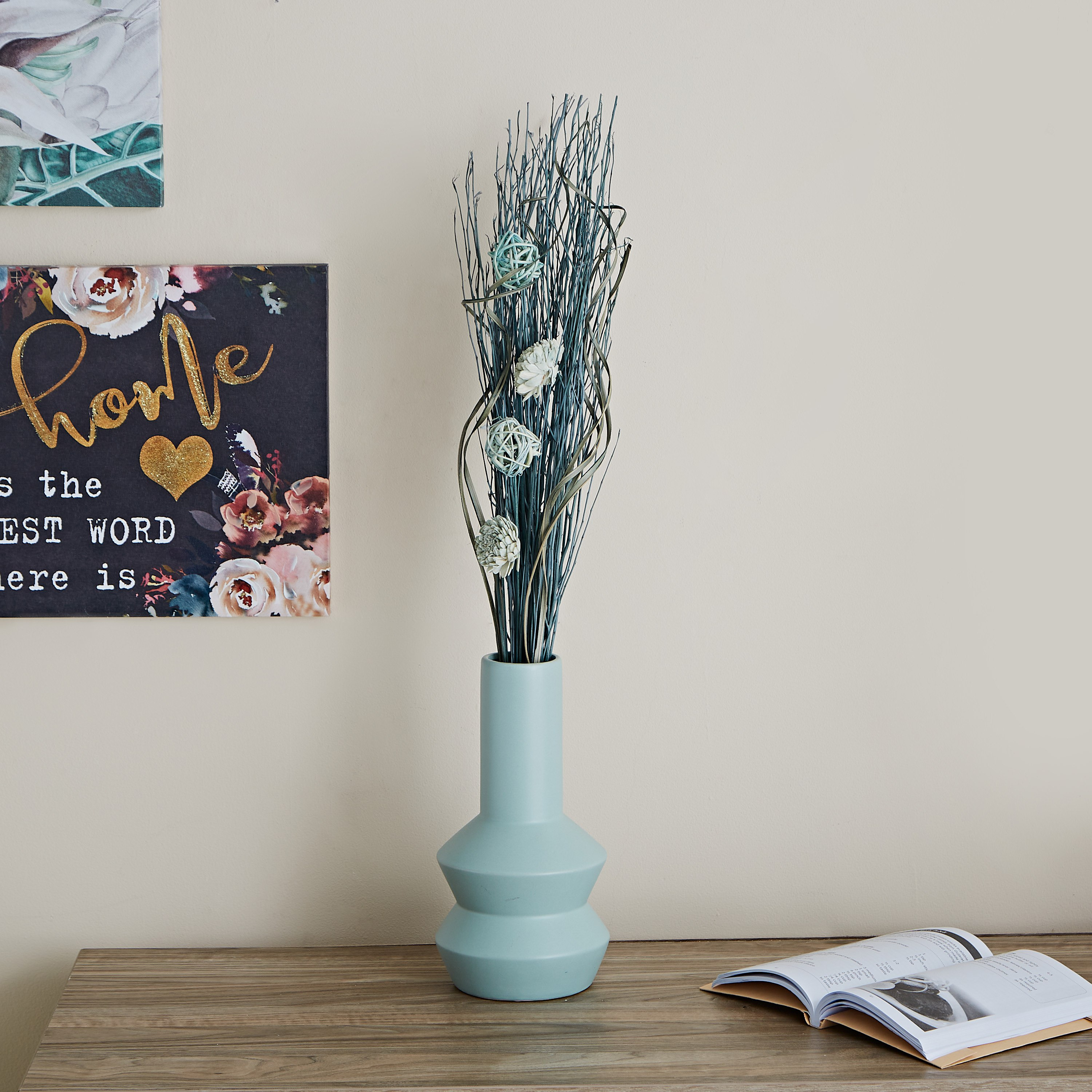 بوكيه مجفف من بروك - 75 سم-hbxdecorandfurnishings-homeaccessories-artificialflowersandplants-image-2