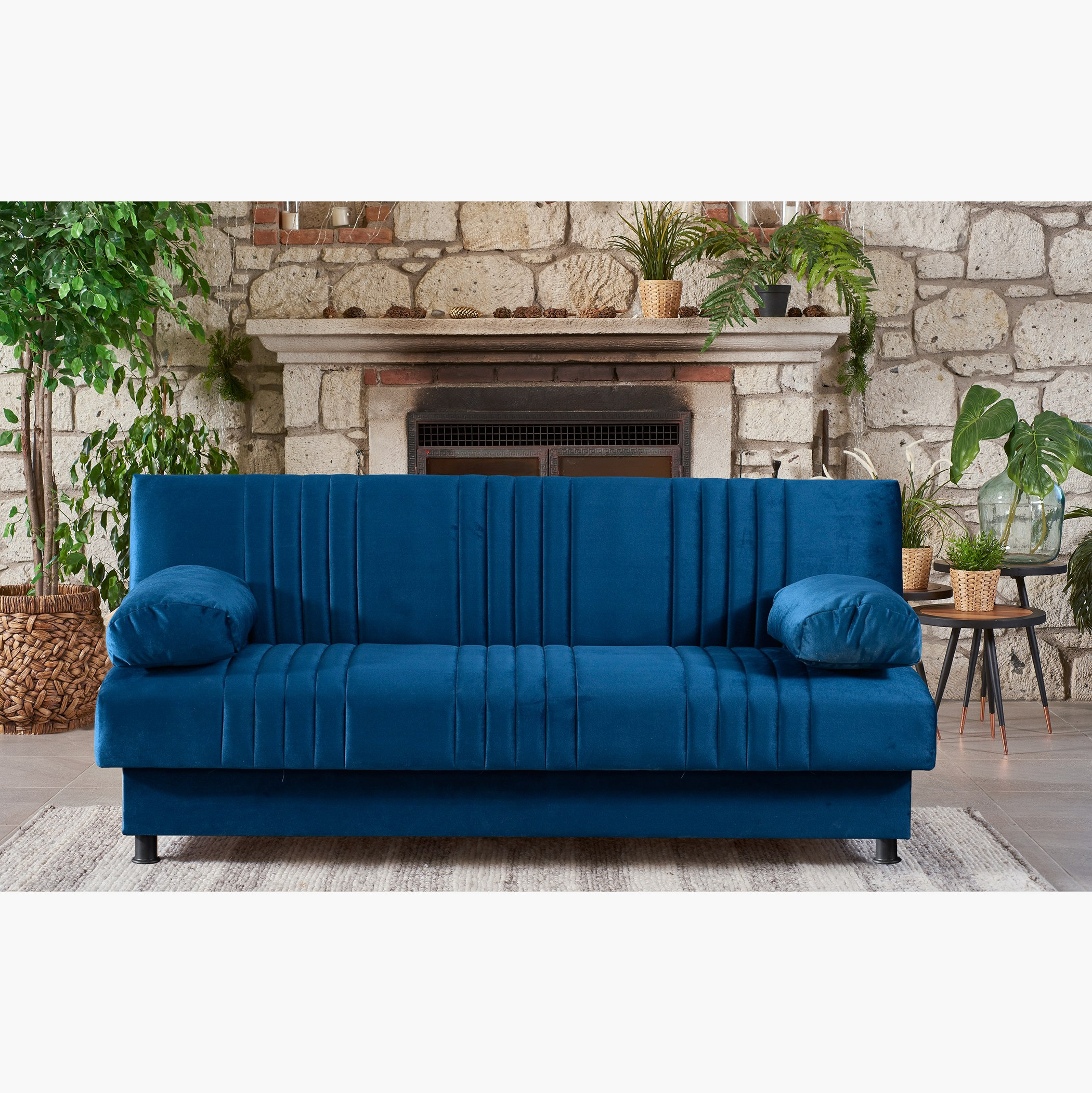 كنبة سرير مخمليّة 3 مقاعد مع وحدة تخزين ووسادتين من سامايا-hbxlivingroom-sofasandarmchairs-sofas-image-7