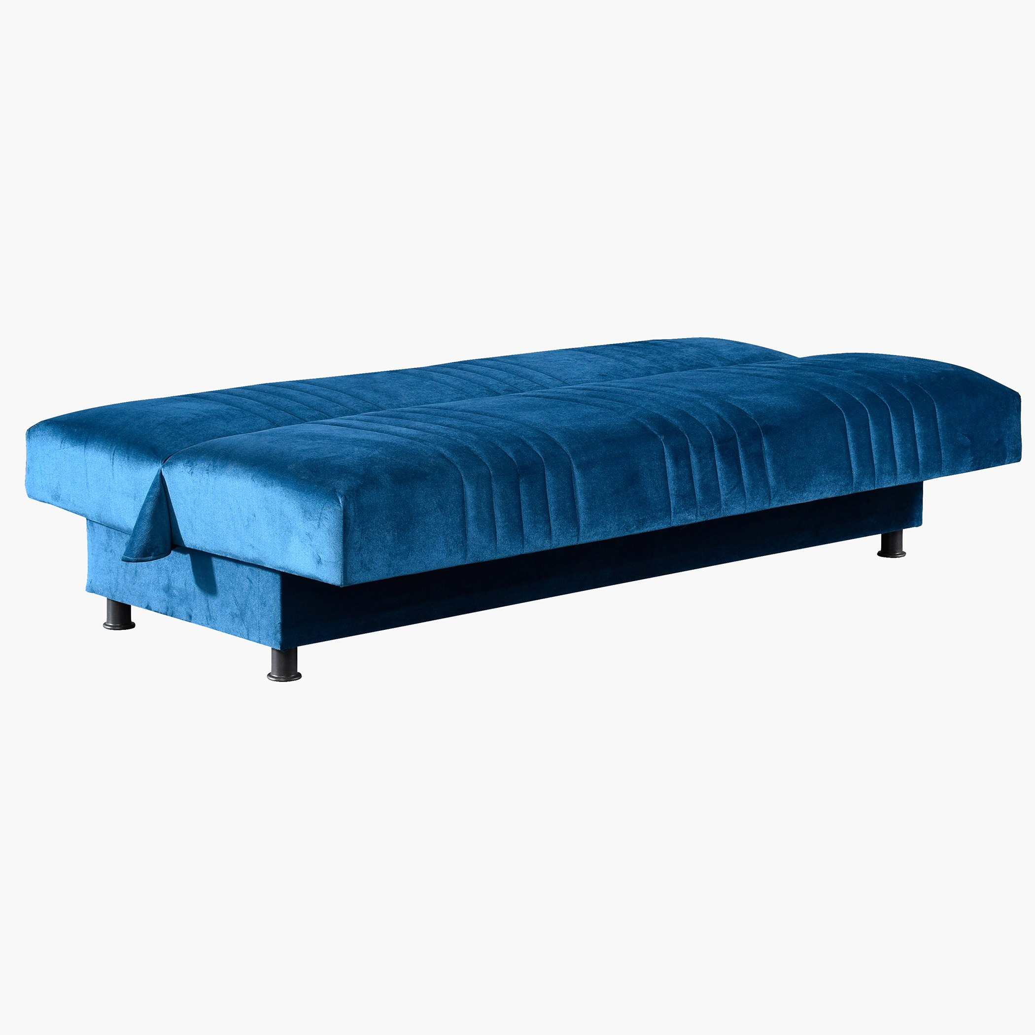 كنبة سرير مخمليّة 3 مقاعد مع وحدة تخزين ووسادتين من سامايا-hbxlivingroom-sofasandarmchairs-sofas-image-3