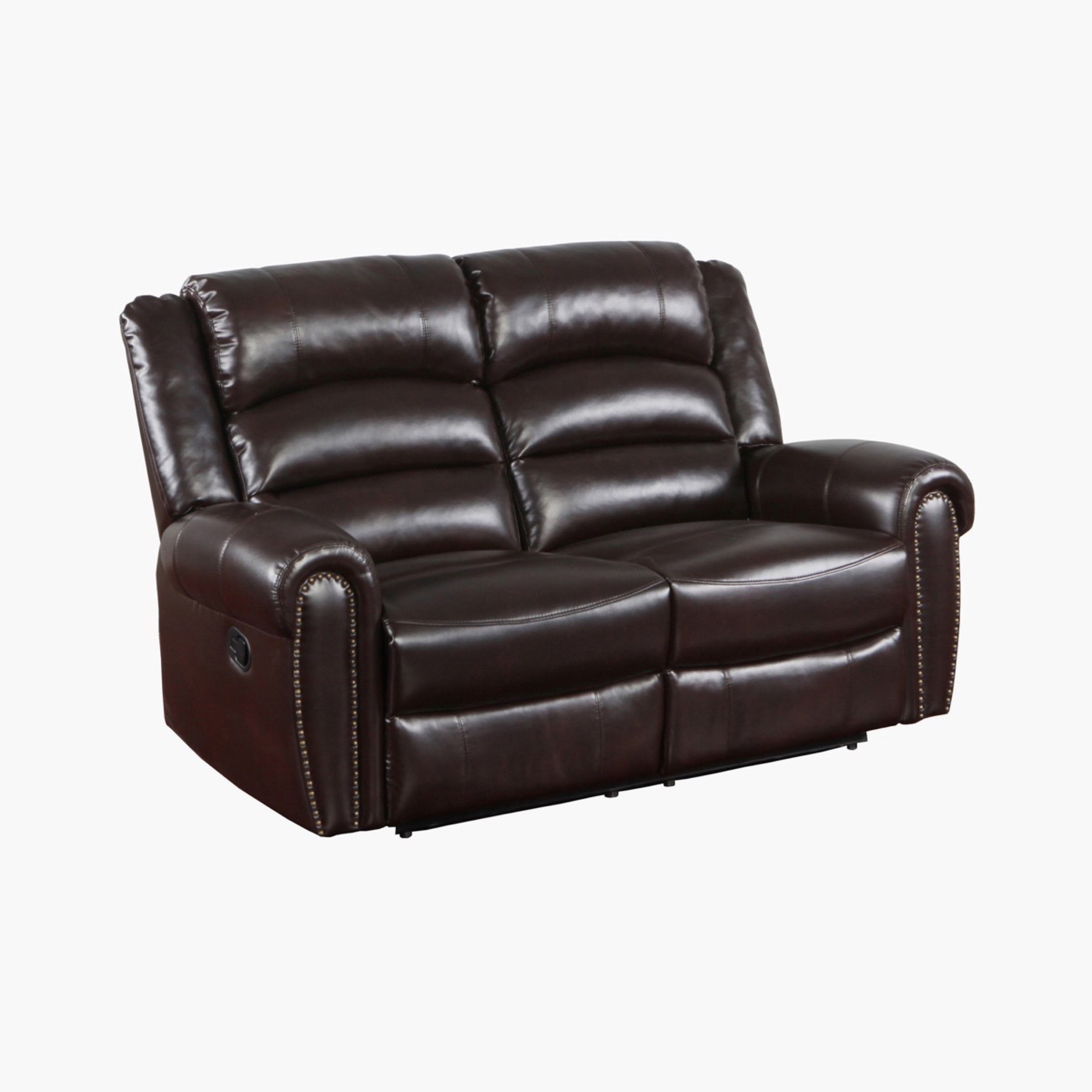 كنبة استرخاء جلد إصطناعي مقعدين من رومانو-hbxlivingroom-sofasandarmchairs-sofas-image-4