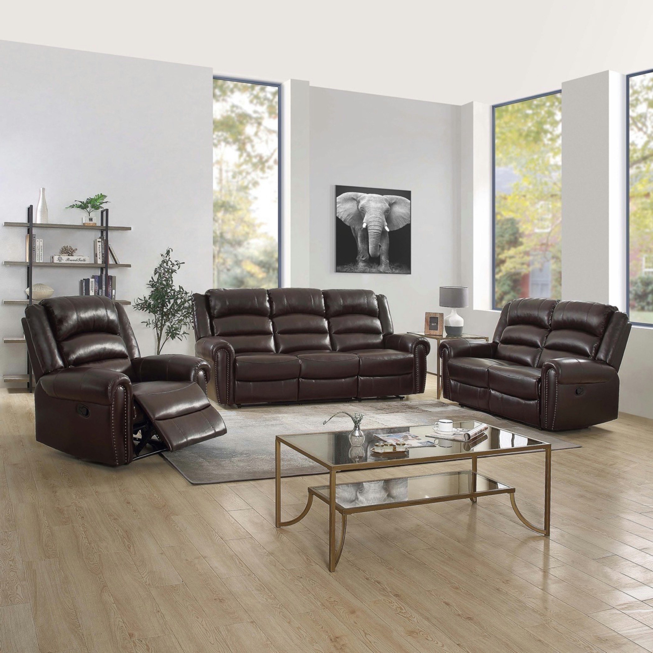 كنبة استرخاء جلد إصطناعي مقعدين من رومانو-hbxlivingroom-sofasandarmchairs-sofas-image-6