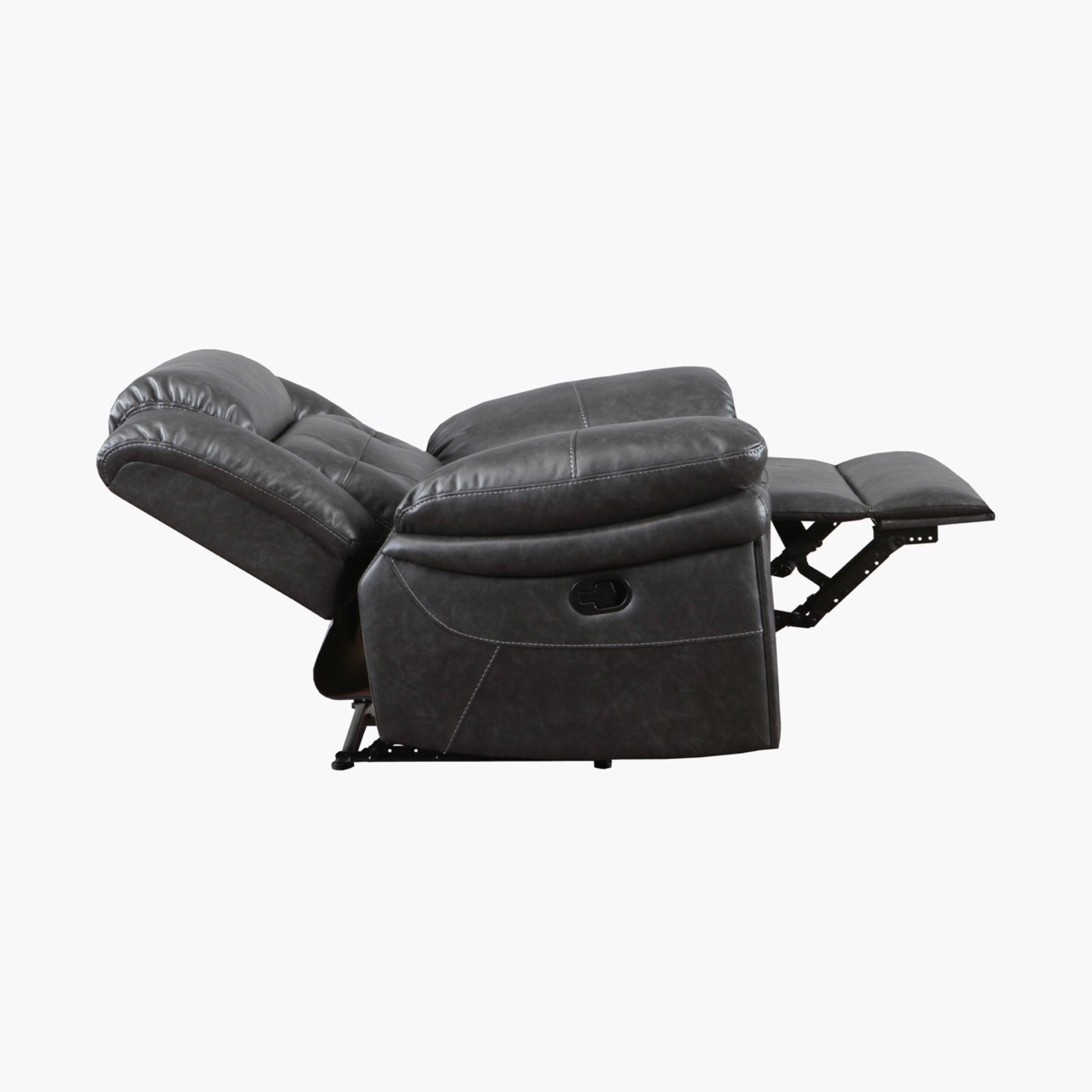 Bradley 1-Seater Leather-Look Fabric Recliner Sofa-hbxfurniture-livingroom-sofasandsofasets-image-4