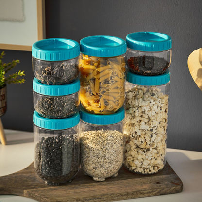 Spectra Stack & Store 7-Piece Jar Set-Containers and Jars-image-1