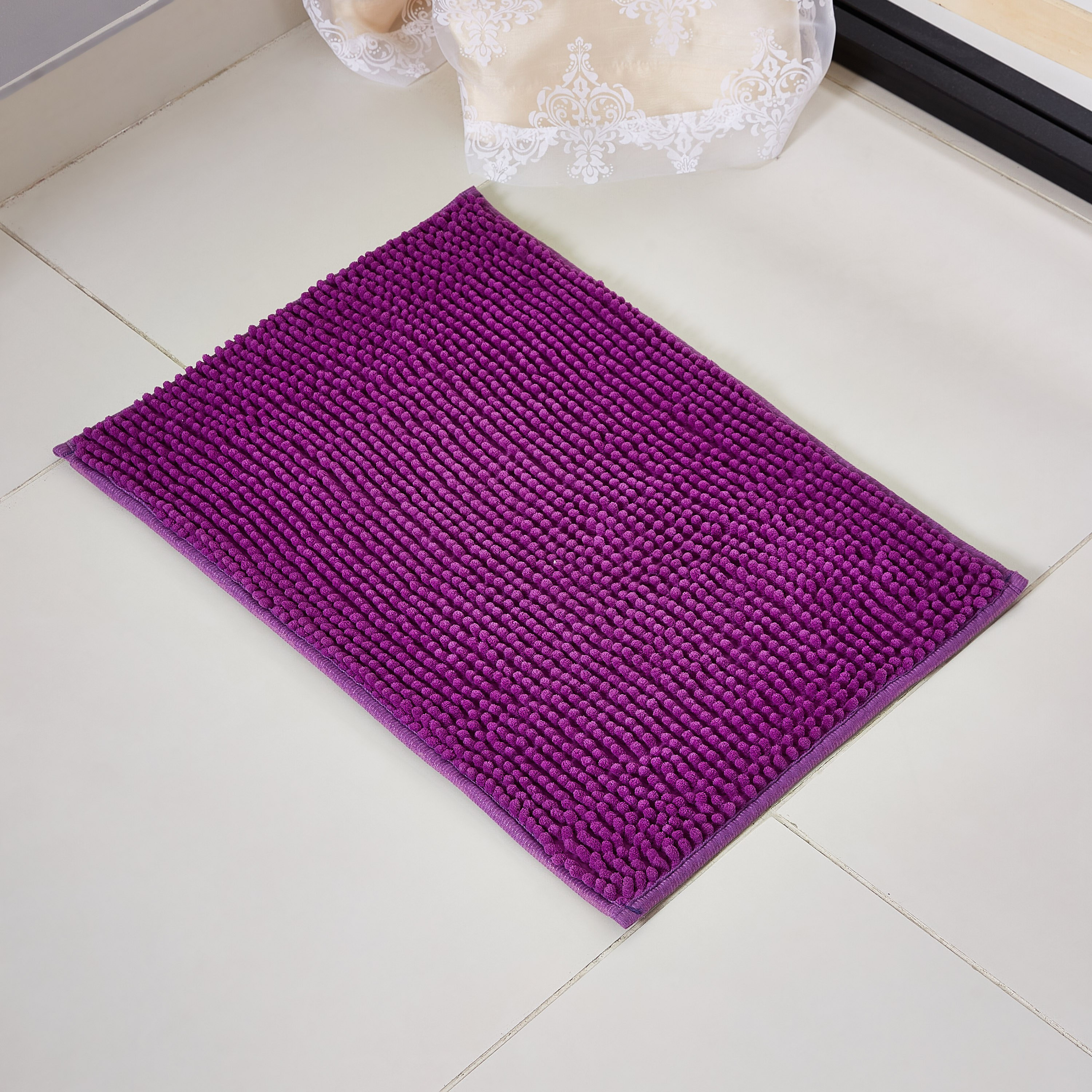 Alan Polyester Chenille Textured Bath Mat - 40x60 cm-PROMO_HB_SA_SETFOR1299_270826-image-1