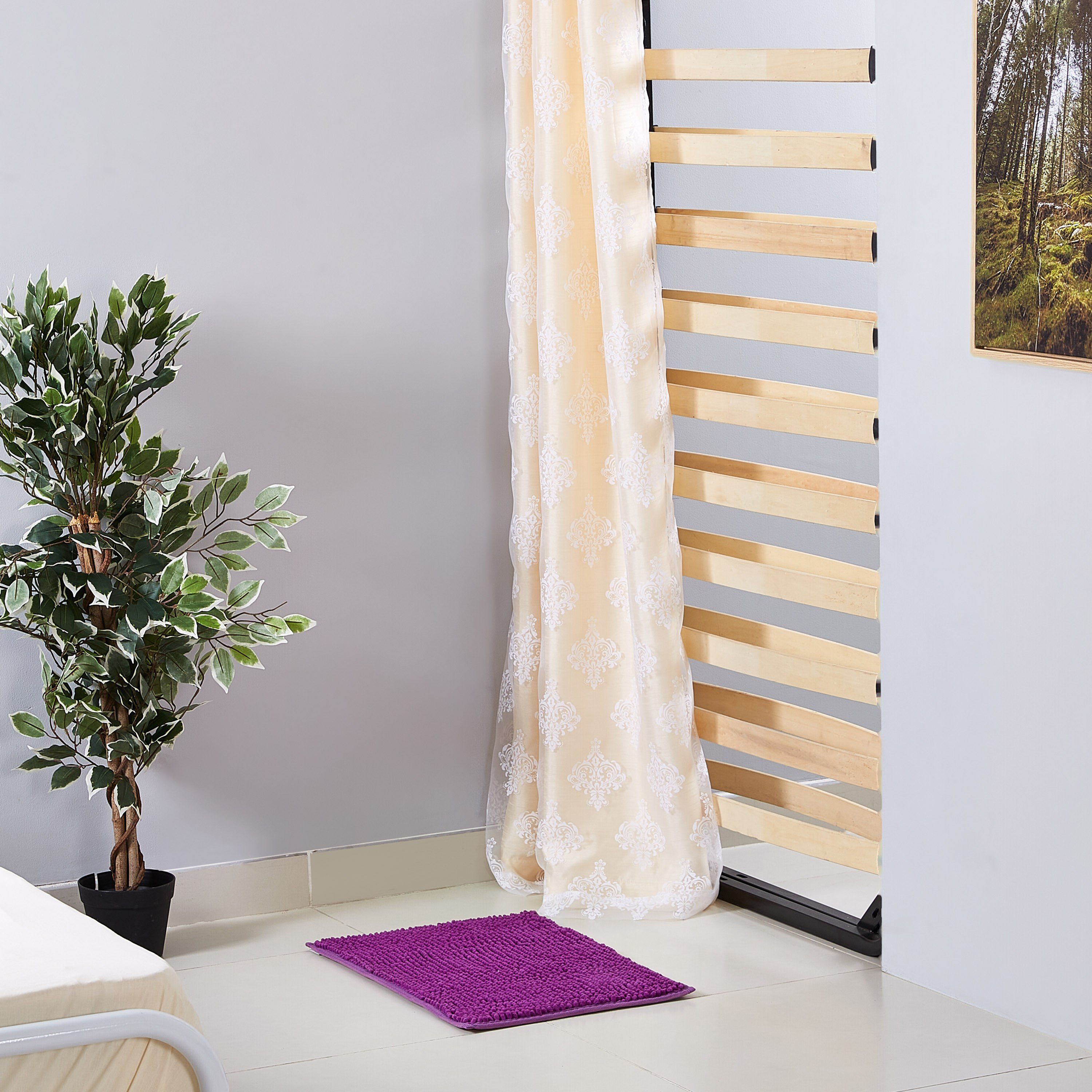Alan Polyester Chenille Textured Bath Mat - 40x60 cm-PROMO_HB_SA_SETFOR1299_270826-image-3