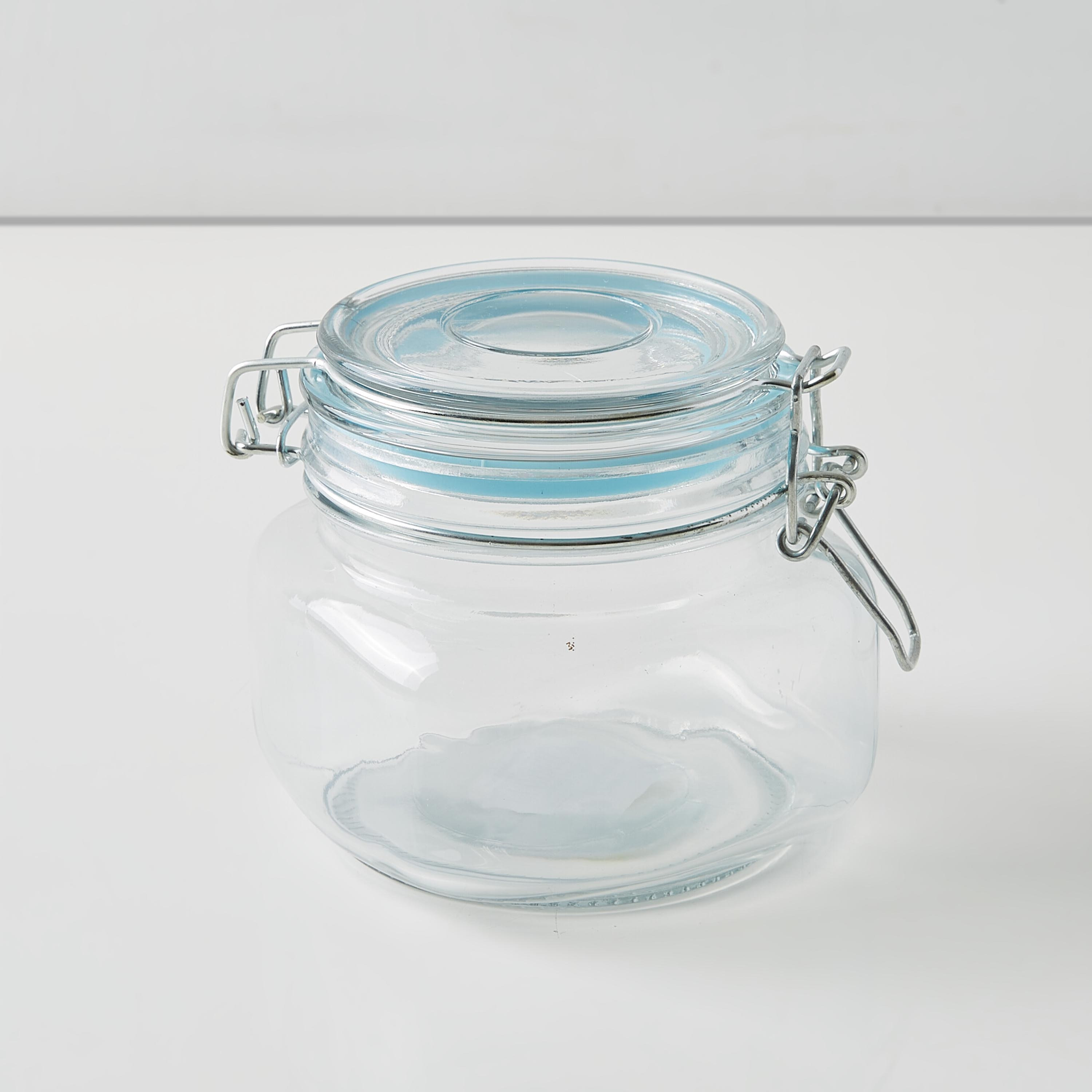 حاوية زجاجيّة مربّعة بمشبك إغلاق - 500 مل-hbxhomeware-hbxkitchen-image-5