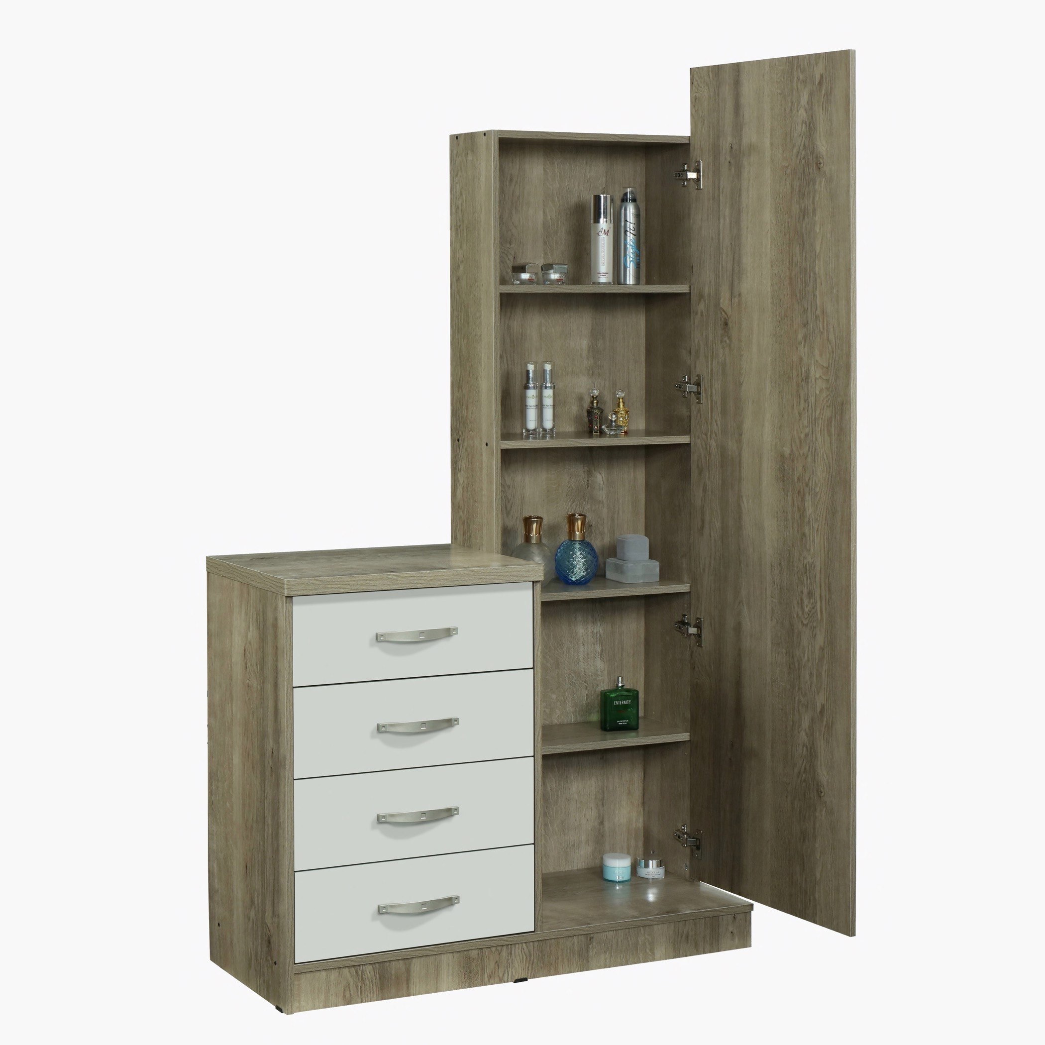 طقم غرفة نوم كينج 4 قطع - ميلودي من موڤو - 180x200 سم-hbxbedroom-bedsandbedsets-bedroomsets-king-image-11