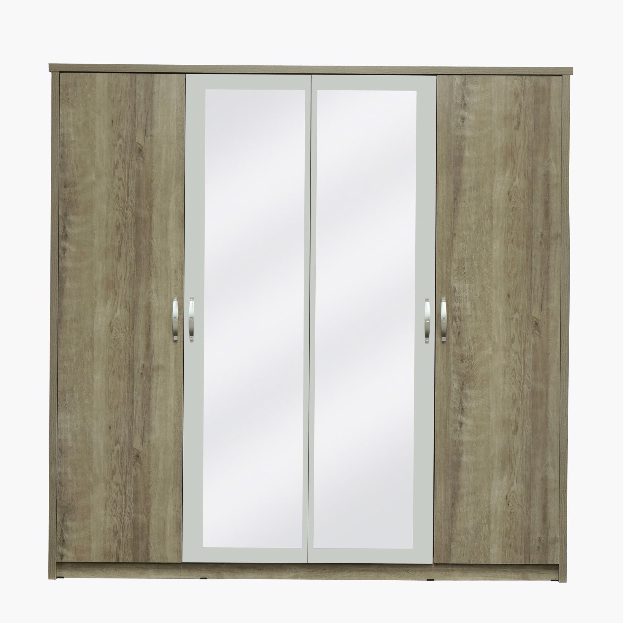خزانة ملابس 4 أبواب مع 2 مرآة - ميلودي من موڤو -hbxfurniture-wardrobes-image-3