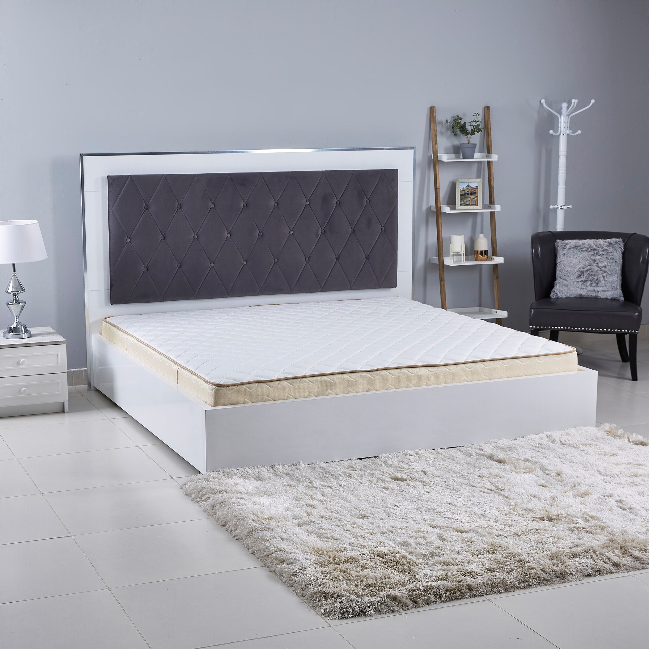 iOrtho Super King Size Spring Mattress with Foam Wall - 200x200x21 cm-PROMO_HB_KSA_HBX10_190925-image-6