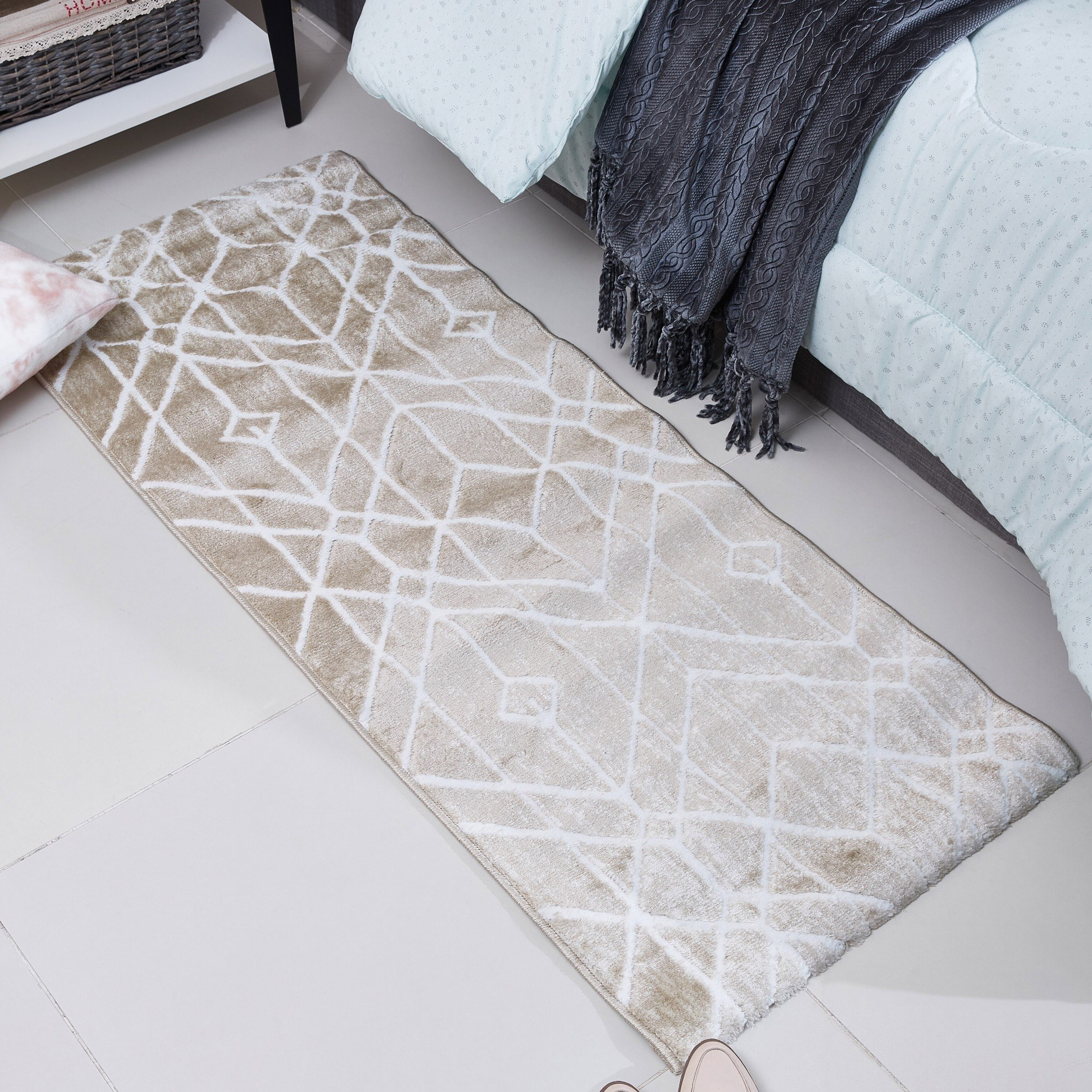 سجادة بولي بروبلين مقاومة للبقع دالتون من ماشيل - 60x150 سم-hbxdecorandfurnishings-floorcoverings-rugs-image-1