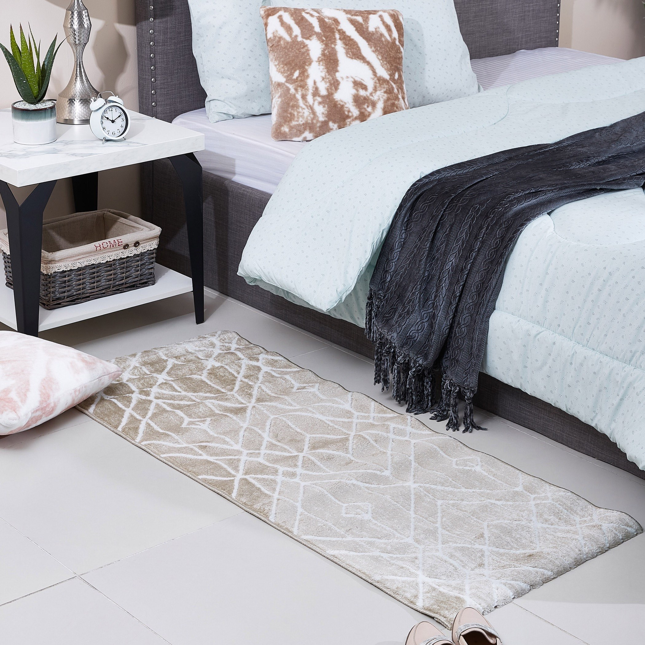 سجادة بولي بروبلين مقاومة للبقع دالتون من ماشيل - 60x150 سم-hbxdecorandfurnishings-floorcoverings-rugs-image-4