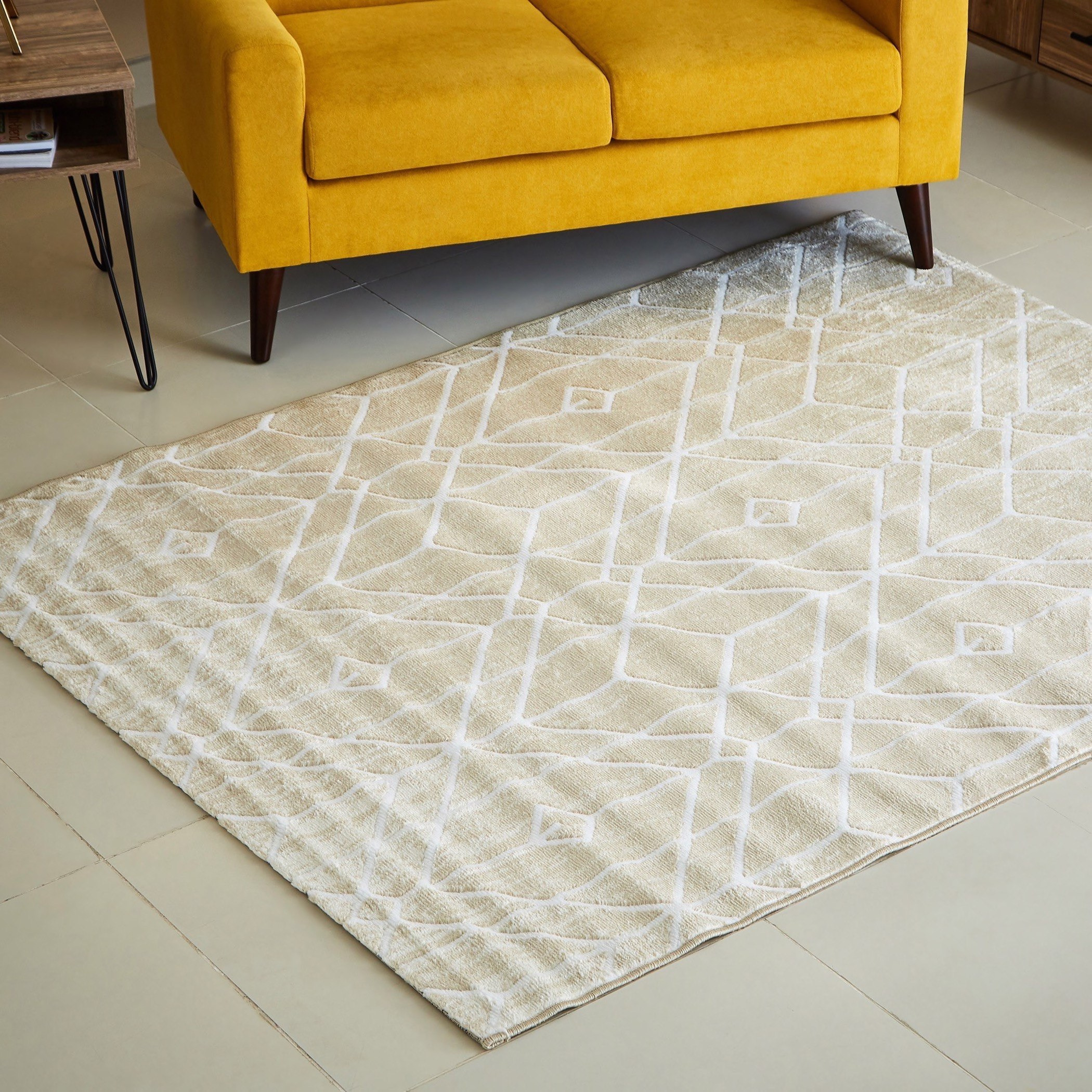 سجادة بولي بروبلين مقاومة للبقع دالتون من ماشيل - 150x200 سم-hbxdecorandfurnishings-floorcoverings-rugs-image-1
