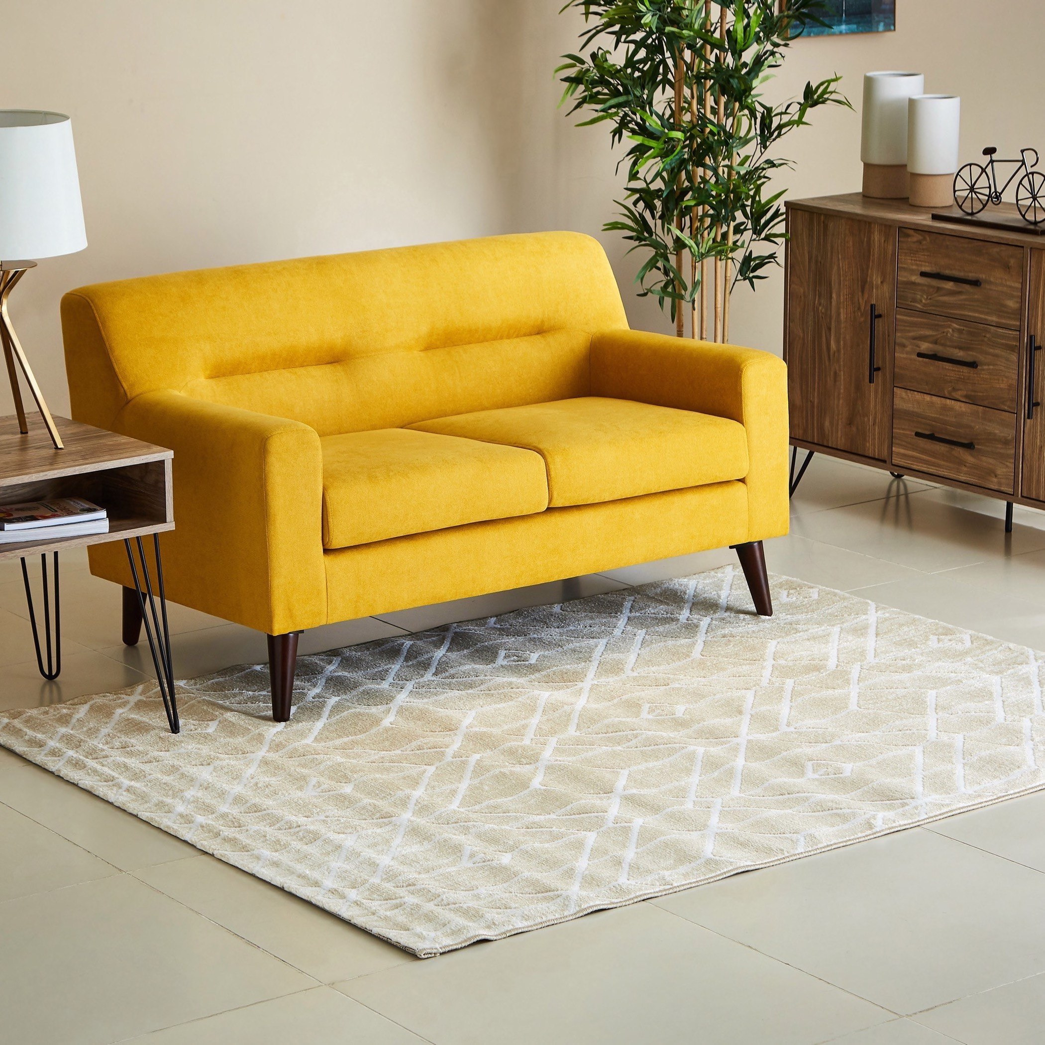 سجادة بولي بروبلين مقاومة للبقع دالتون من ماشيل - 150x200 سم-hbxdecorandfurnishings-floorcoverings-rugs-image-4