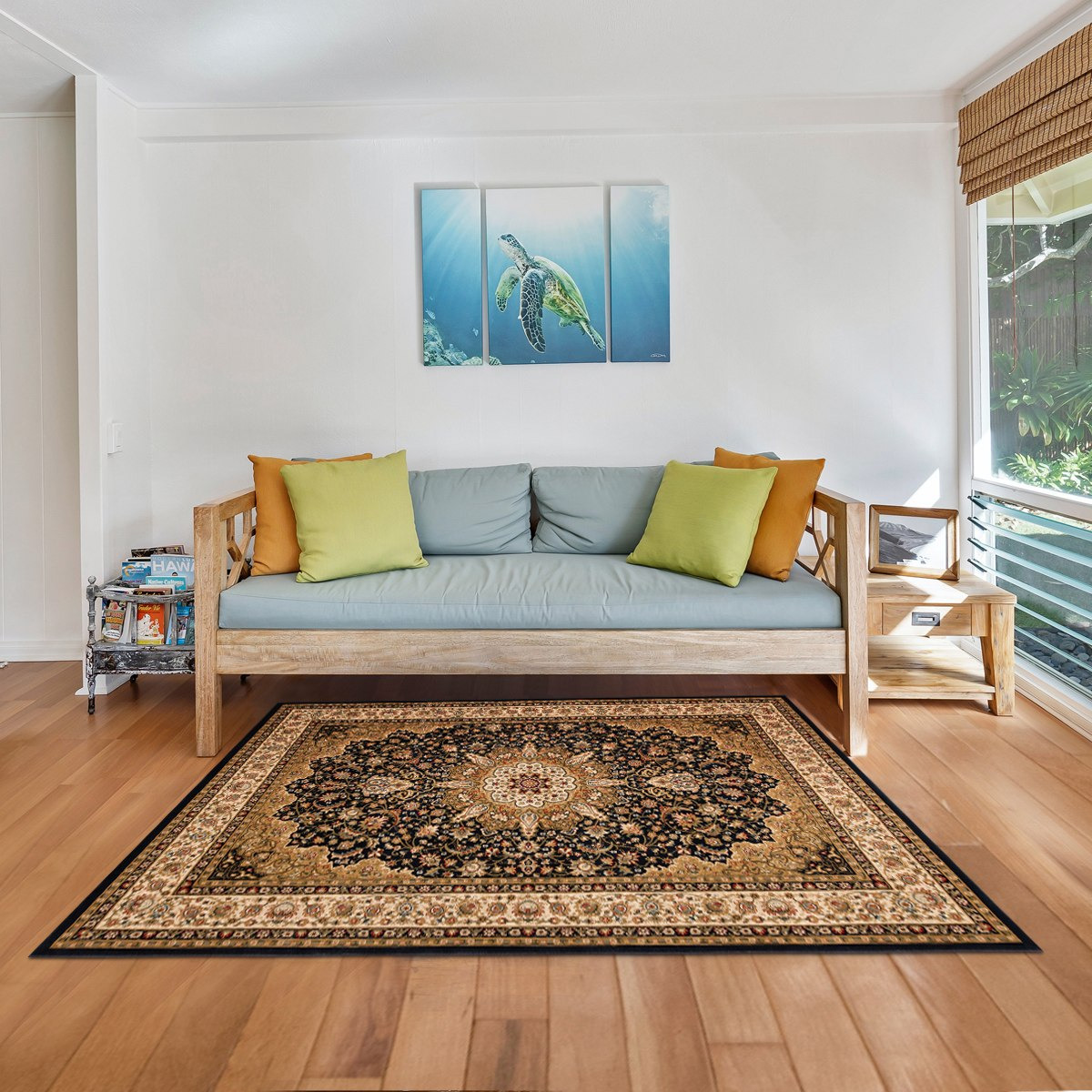 سجادة بنمط شرقي من كندرا أنقرة - 160x230 سم-hbxdecorandfurnishings-floorcoverings-rugs-image-1