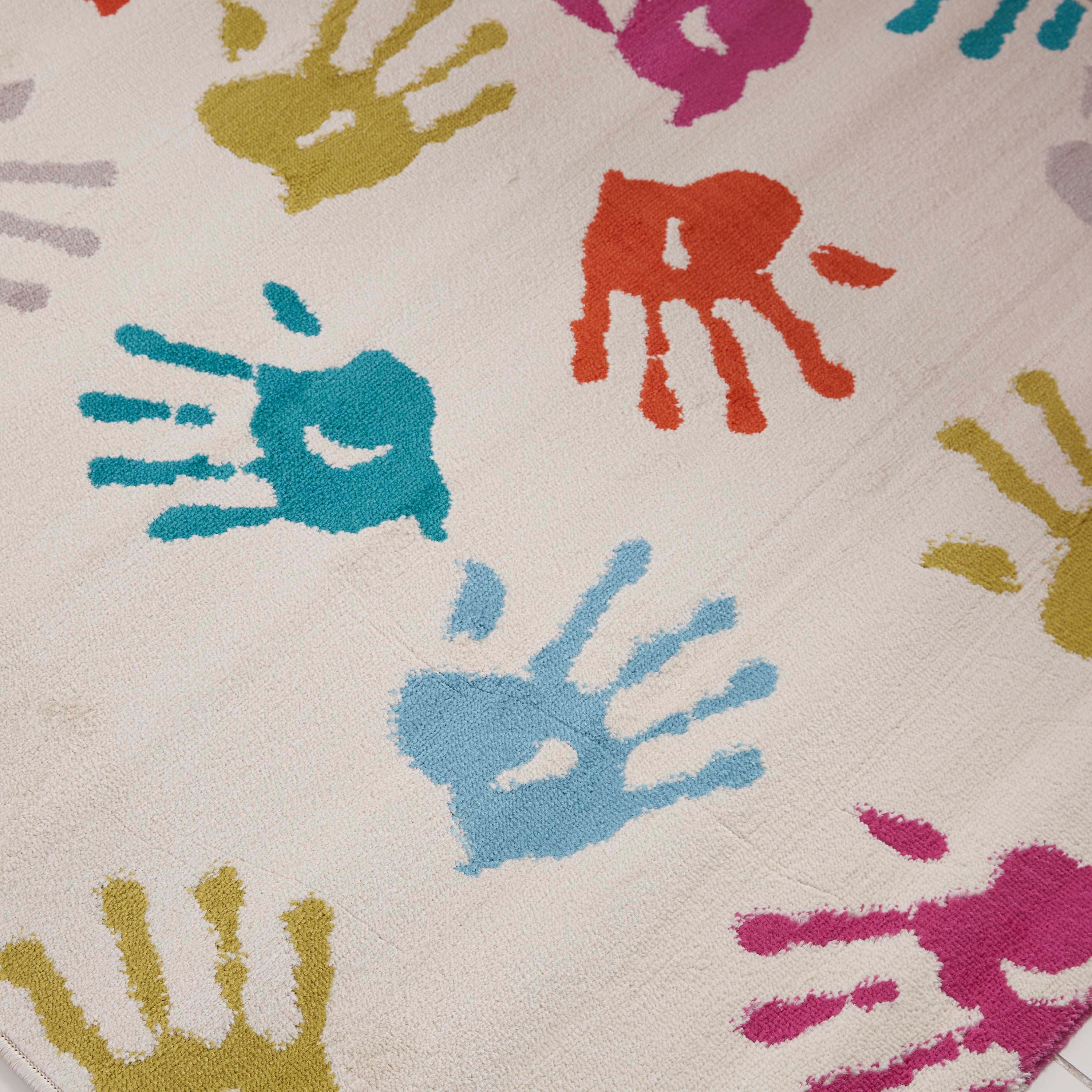 سجادة بطبعات بصمات أطفال - 120 × 160 سم-hbxhomeware-hbxkidsandyouth-image-2