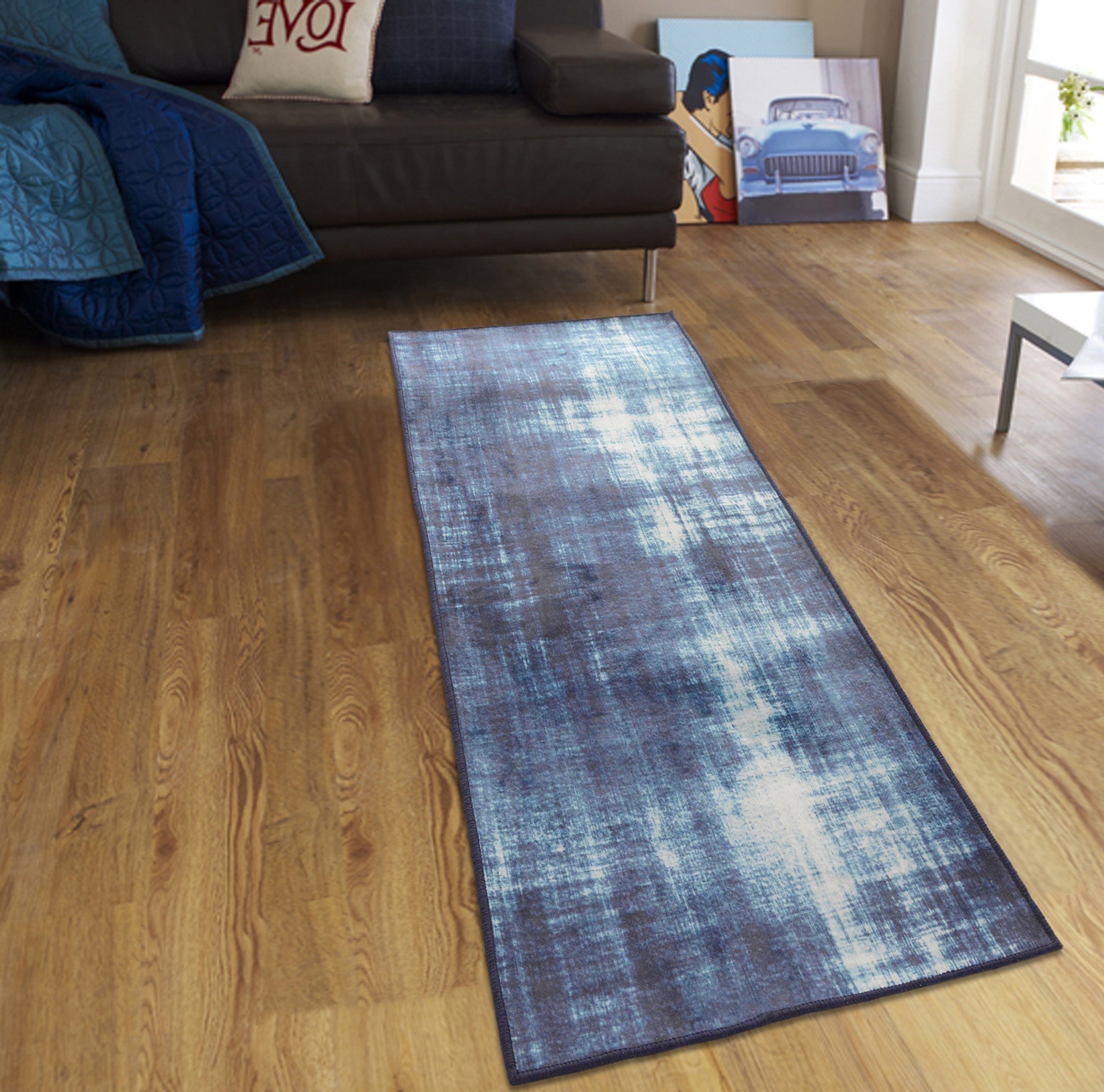 سجّادة بطبعات شيبوري - 60x150 سم-hbxdecorandfurnishings-floorcoverings-rugs-image-1