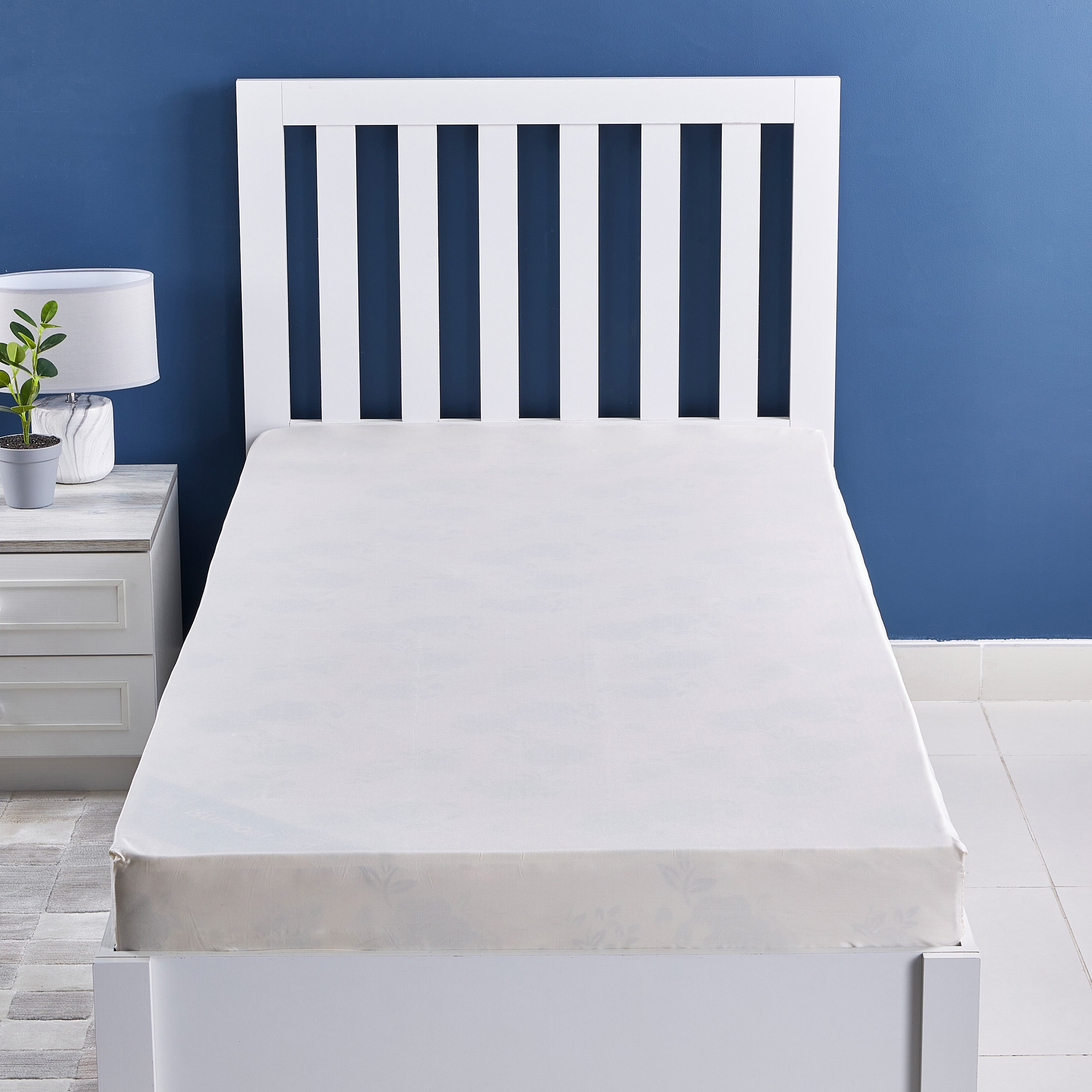 شرشف مطّاطي فردي قابل لتمدد من نوفا - 90x200 سم-hbxhomeware-bedding-fittedsheets-image-2