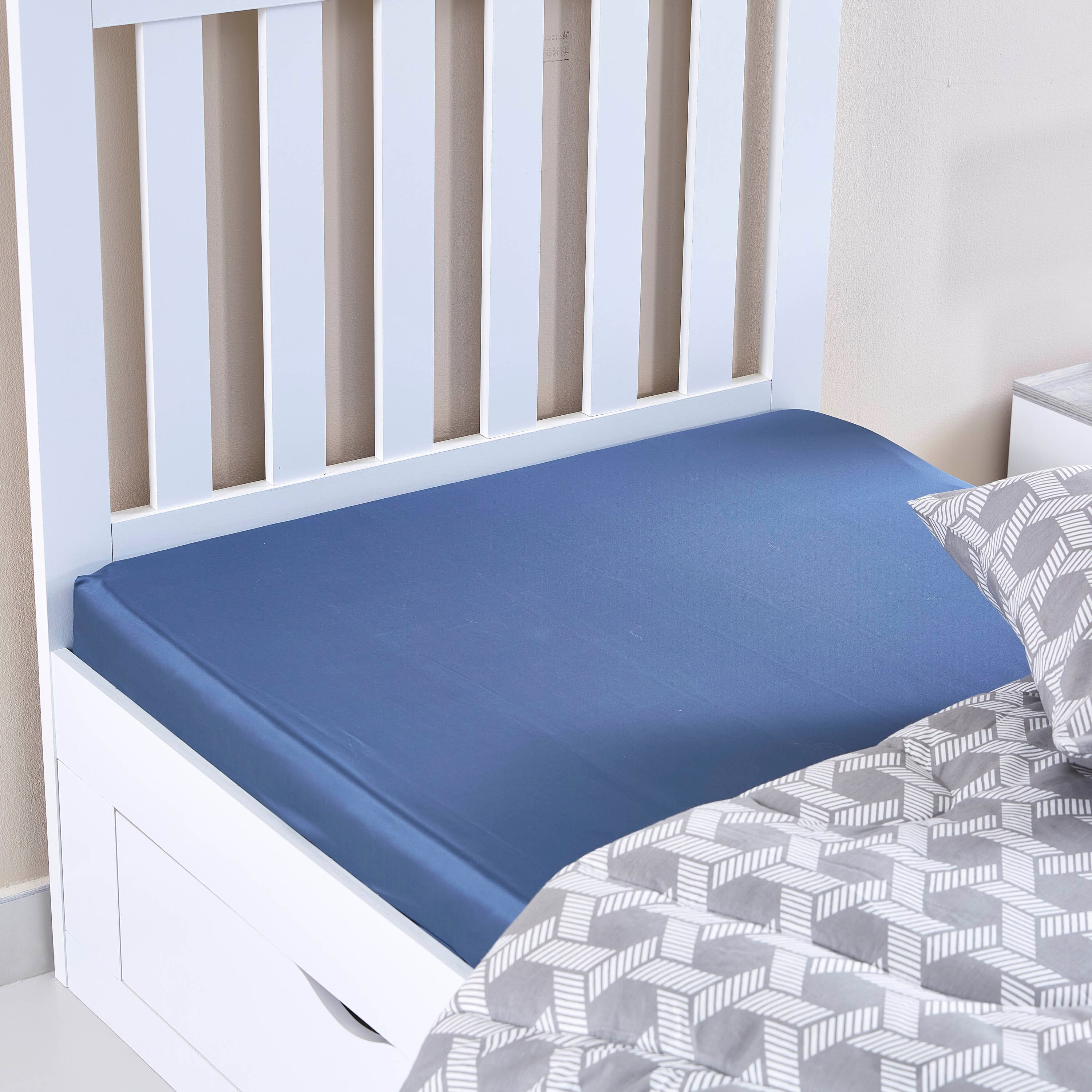 Nova Stretchable Single Fitted Sheet - 90x200 cm-hbxhomeware-bedding-fittedsheets-image-5