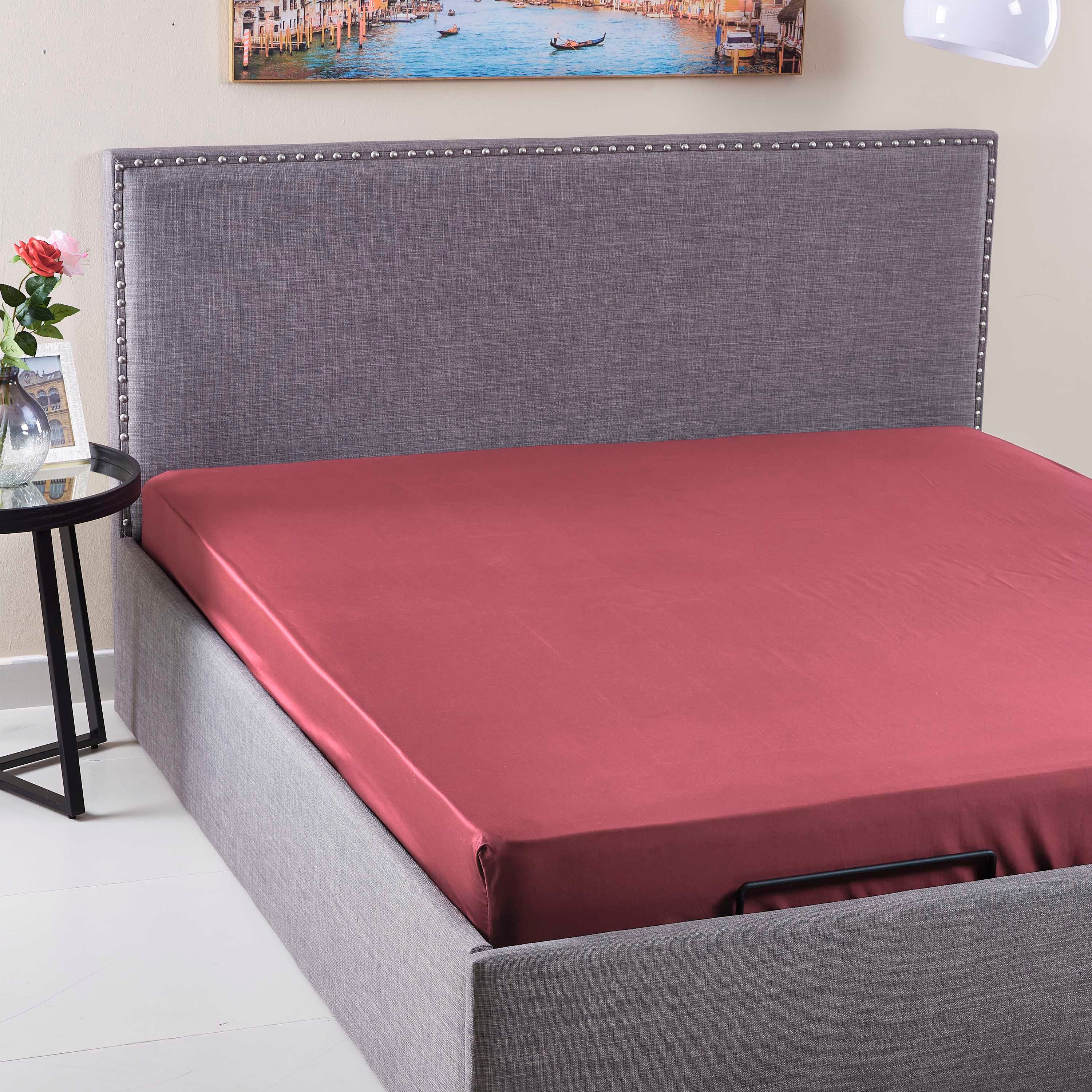 شرشف مطّاطي كينج من نوفا- 180x200 سم-hbxhomeware-bedding-fittedsheets-image-1
