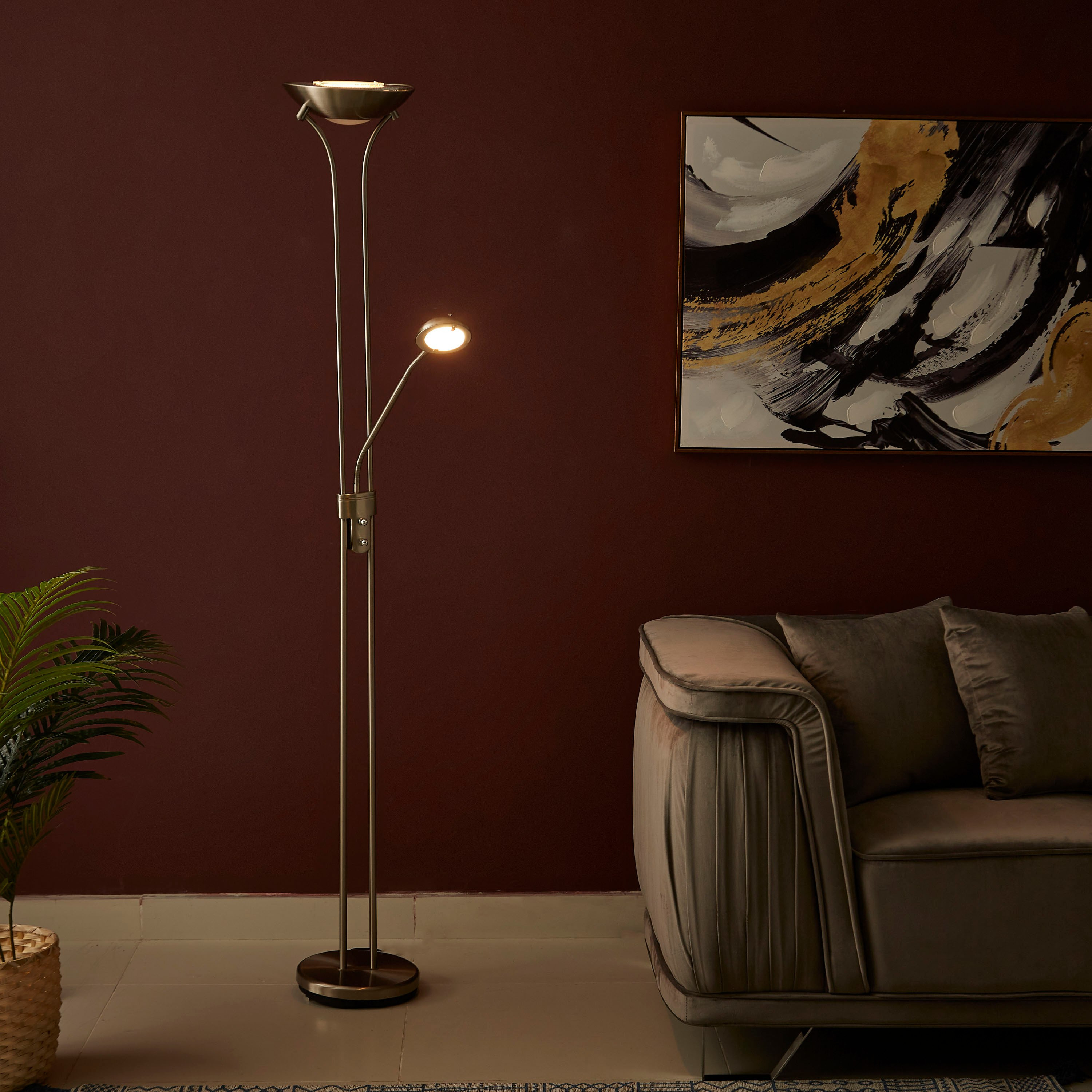 Casablanca Metal LED Uplighter - 25x178 cm-PROMO_HB_AE_B1G1_250925-image-1