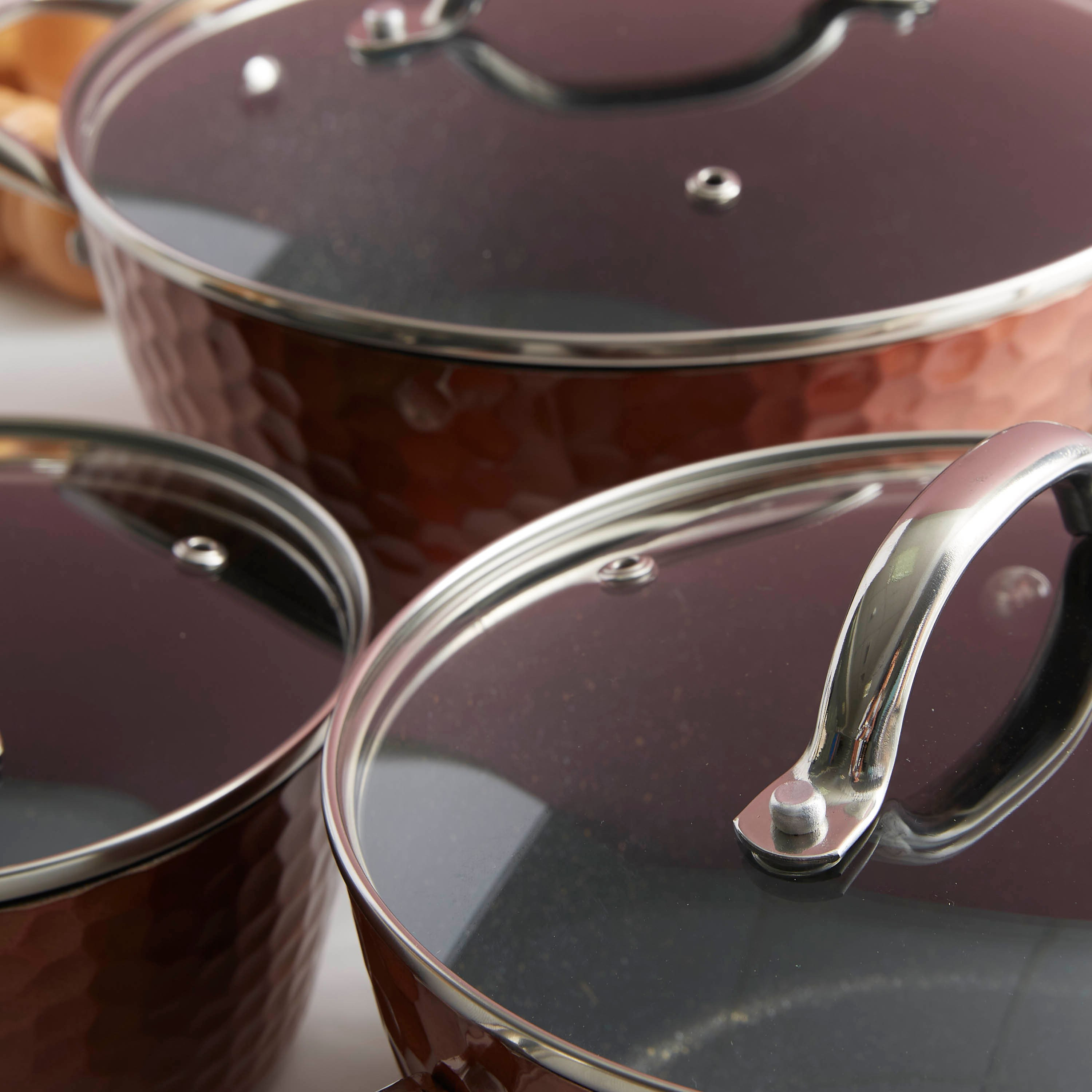 طقم أواني طهي نحاسيّة مطروقة من فيست - 7 قطع-hbxkitchen-kitchenware-foodpreparation-image-6
