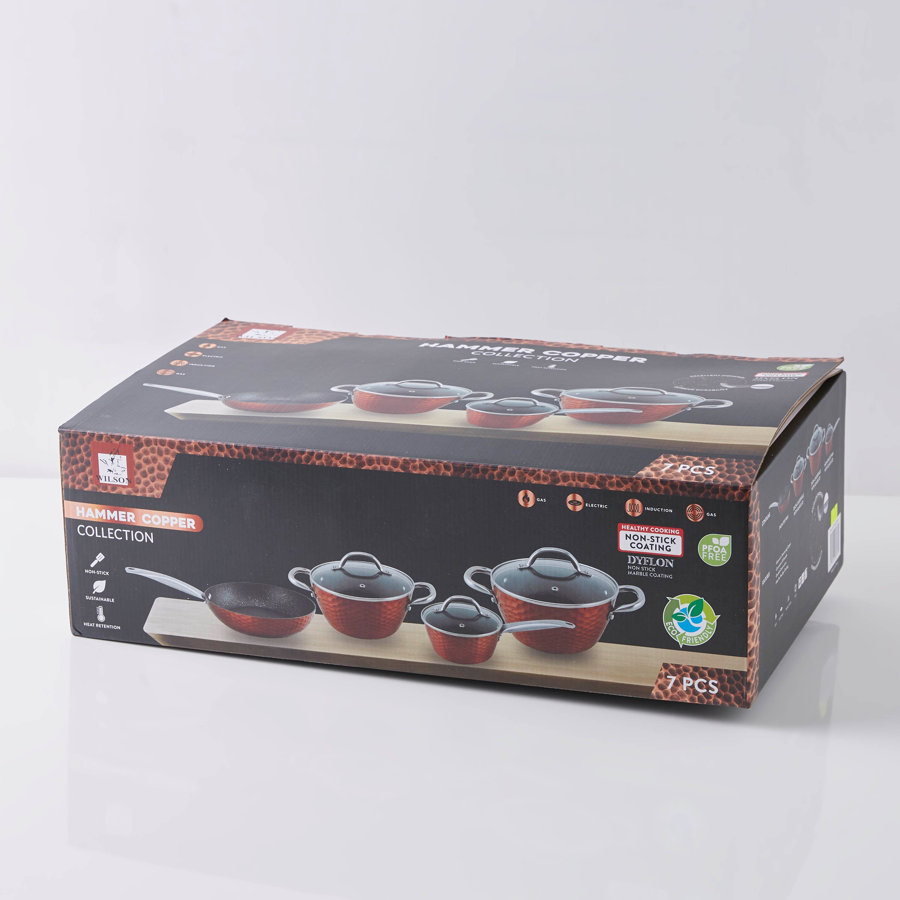 طقم أواني طهي نحاسيّة مطروقة من فيست - 7 قطع-hbxkitchen-kitchenware-foodpreparation-image-7