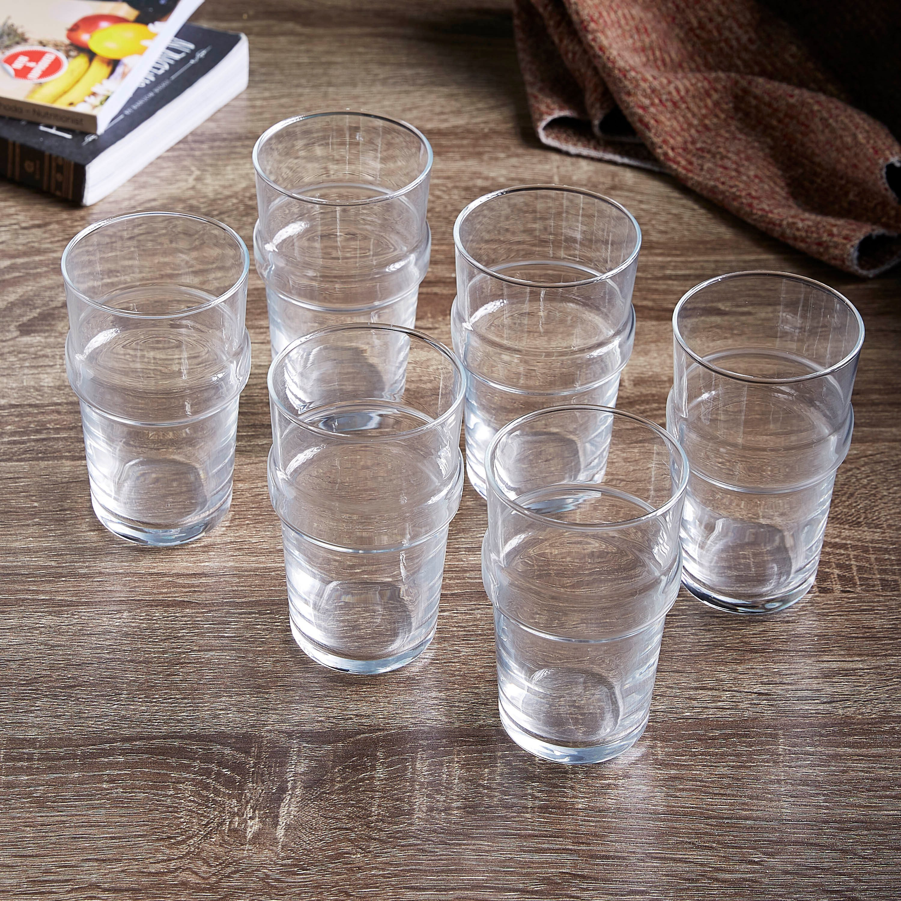 طقم أكواب طويلة 6 قطع أكروبات من أكوا - 320 مل-hbxhomeware-hbxkitchen-image-1