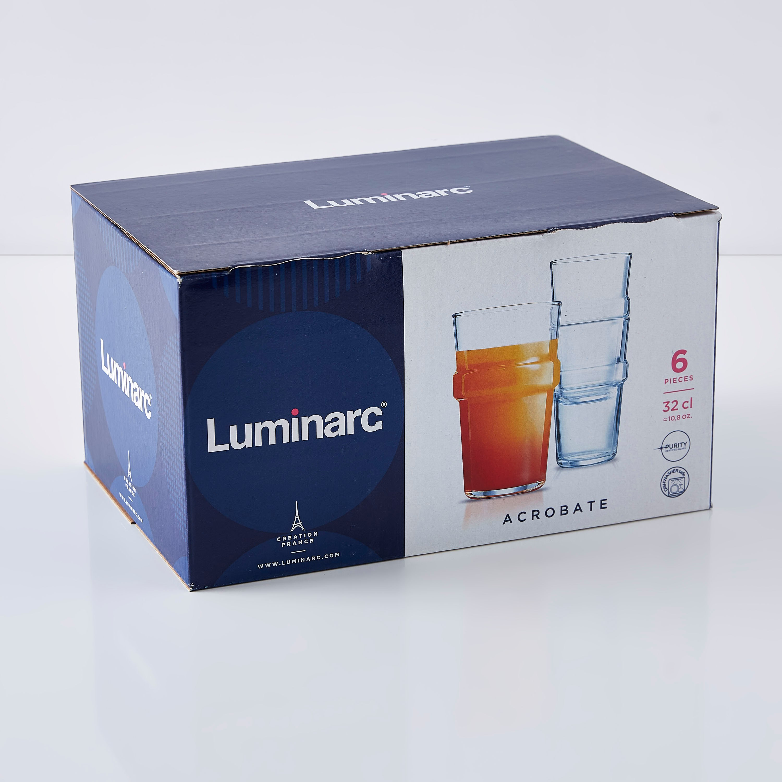 طقم أكواب طويلة 6 قطع أكروبات من أكوا - 320 مل-hbxhomeware-hbxkitchen-image-4