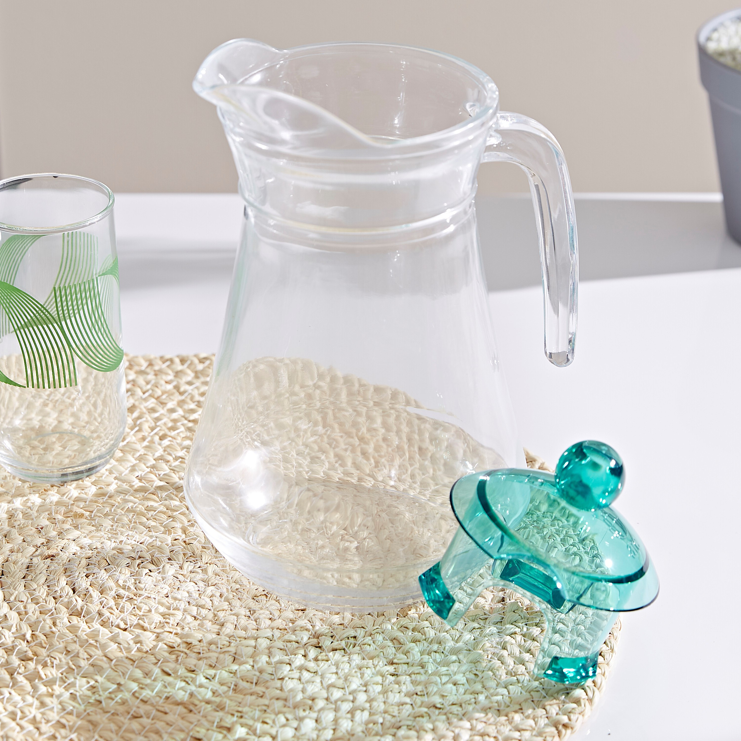 طقم أواني شرب مع إبريق باهامس من لومينارك - 7 قطع-hbxhomeware-diningandtabletop-jugs-image-3