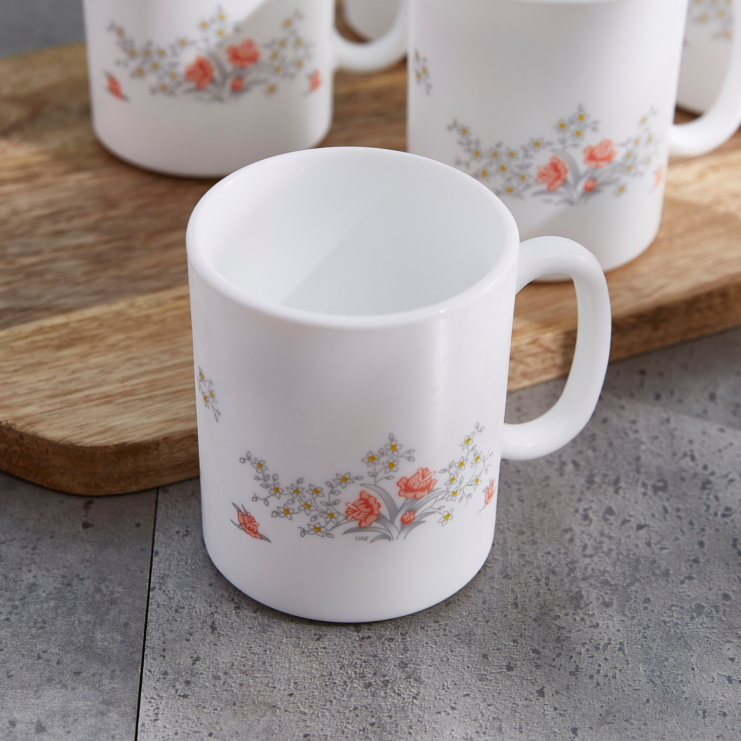 طقم مجّات 6 قطع ايسينس إليزابيث من لومينارك - 320 مل-hbxdecorandfurnishings-tabletop-crockery-image-2