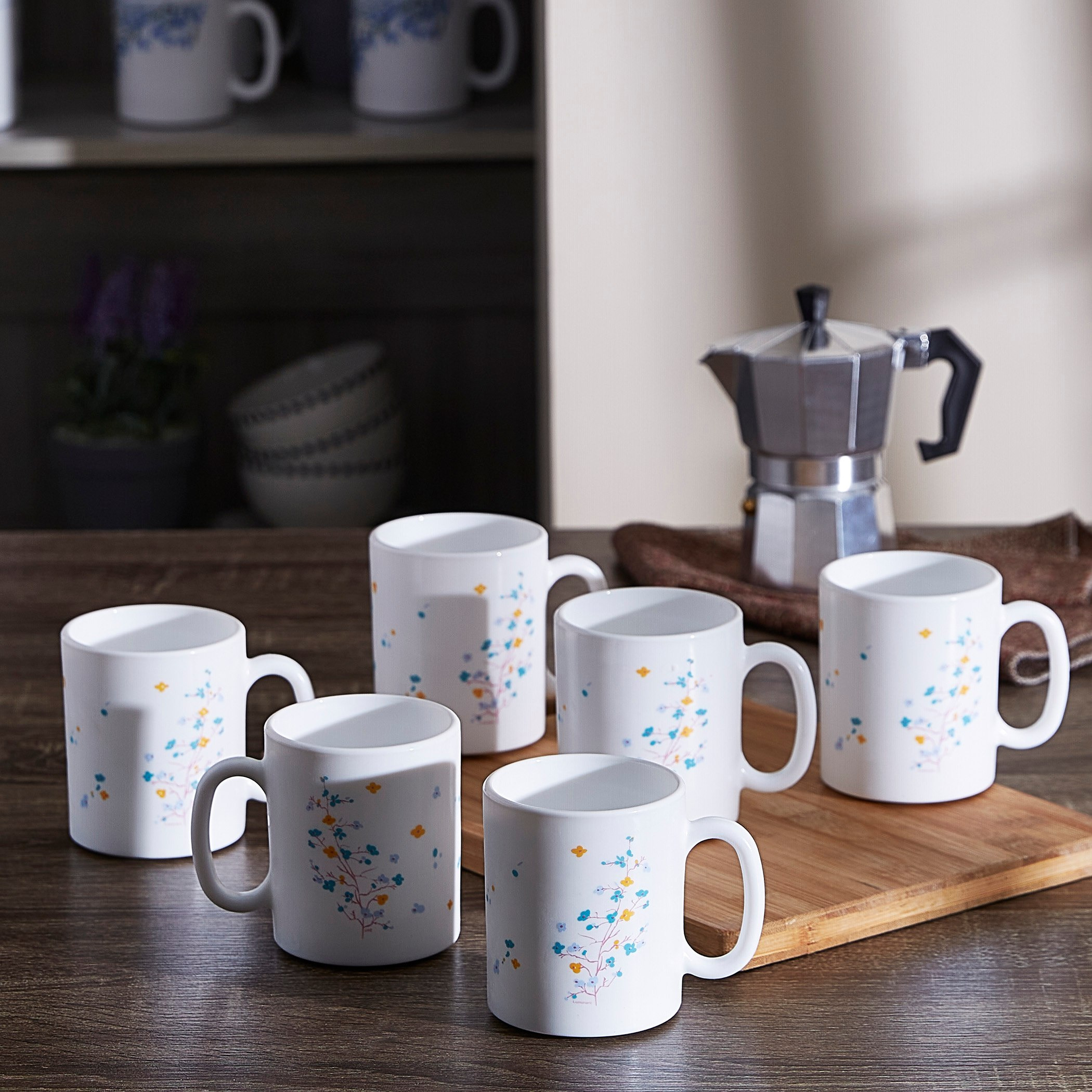 طقم مجات 6 قطع ايسانس زين من أكوا - 320 مل-hbxdecorandfurnishings-tabletop-crockery-image-3