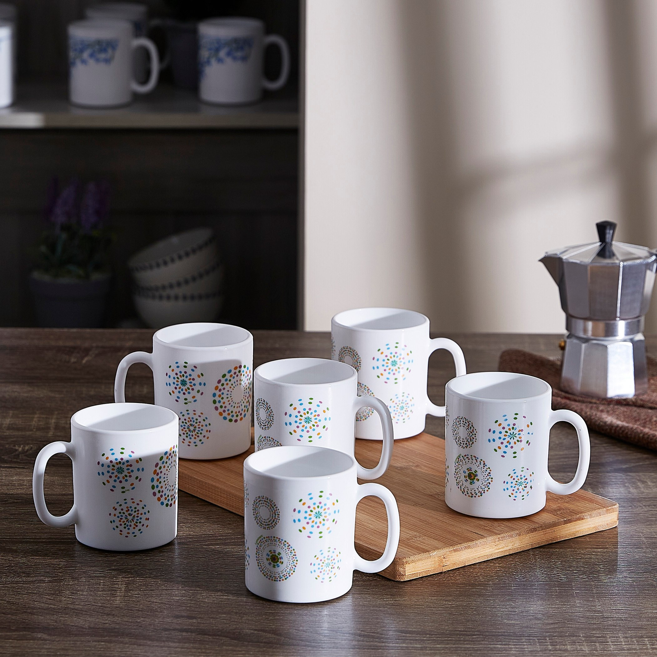 طقم مجات 6 قطع ايسانس راينبو من أكوا - 320 مل-hbxdecorandfurnishings-tabletop-crockery-image-4