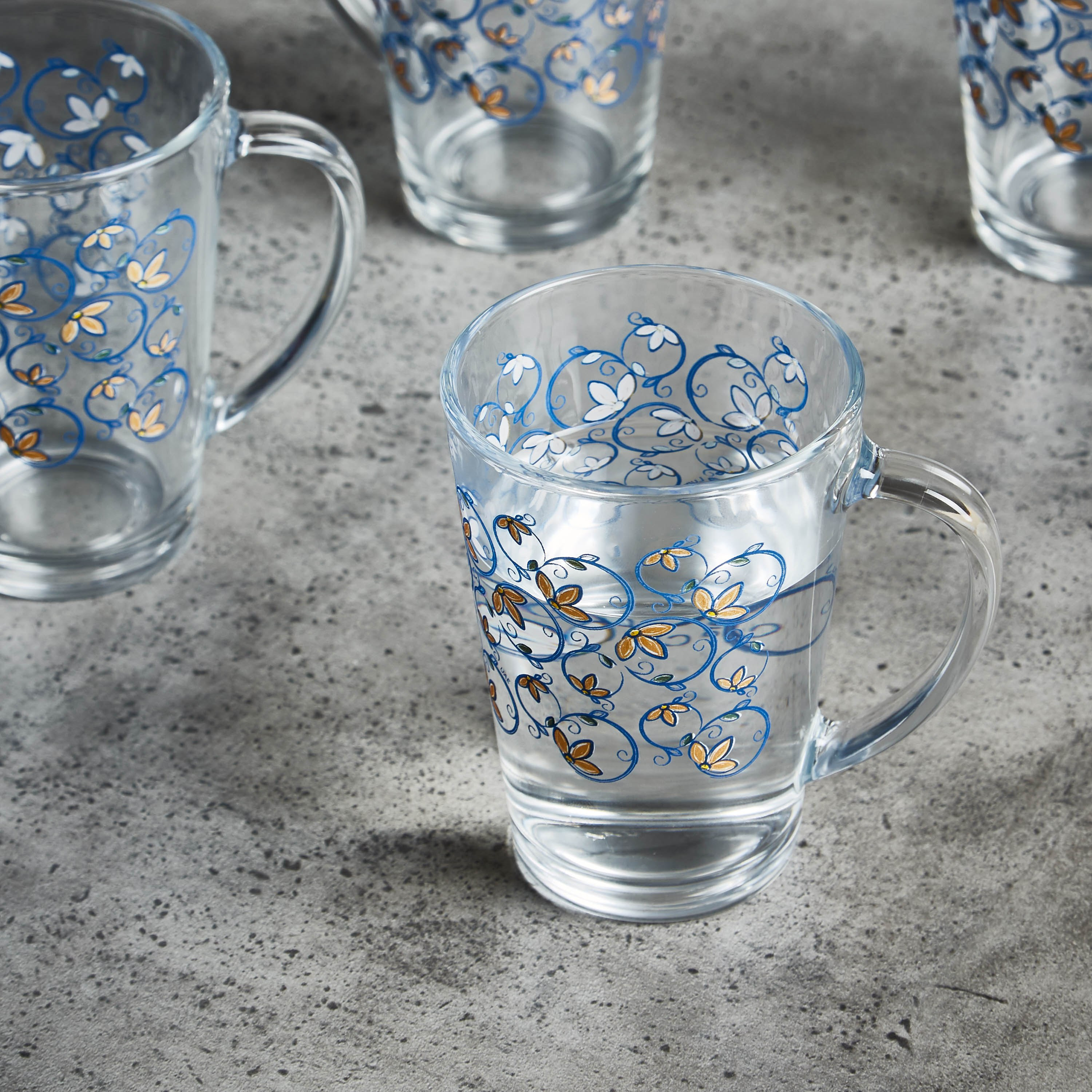 طقم مجّات 6 قطع سبرينج لوبس من لومينارك - 250 مل-hbxdecorandfurnishings-tabletop-crockery-image-2