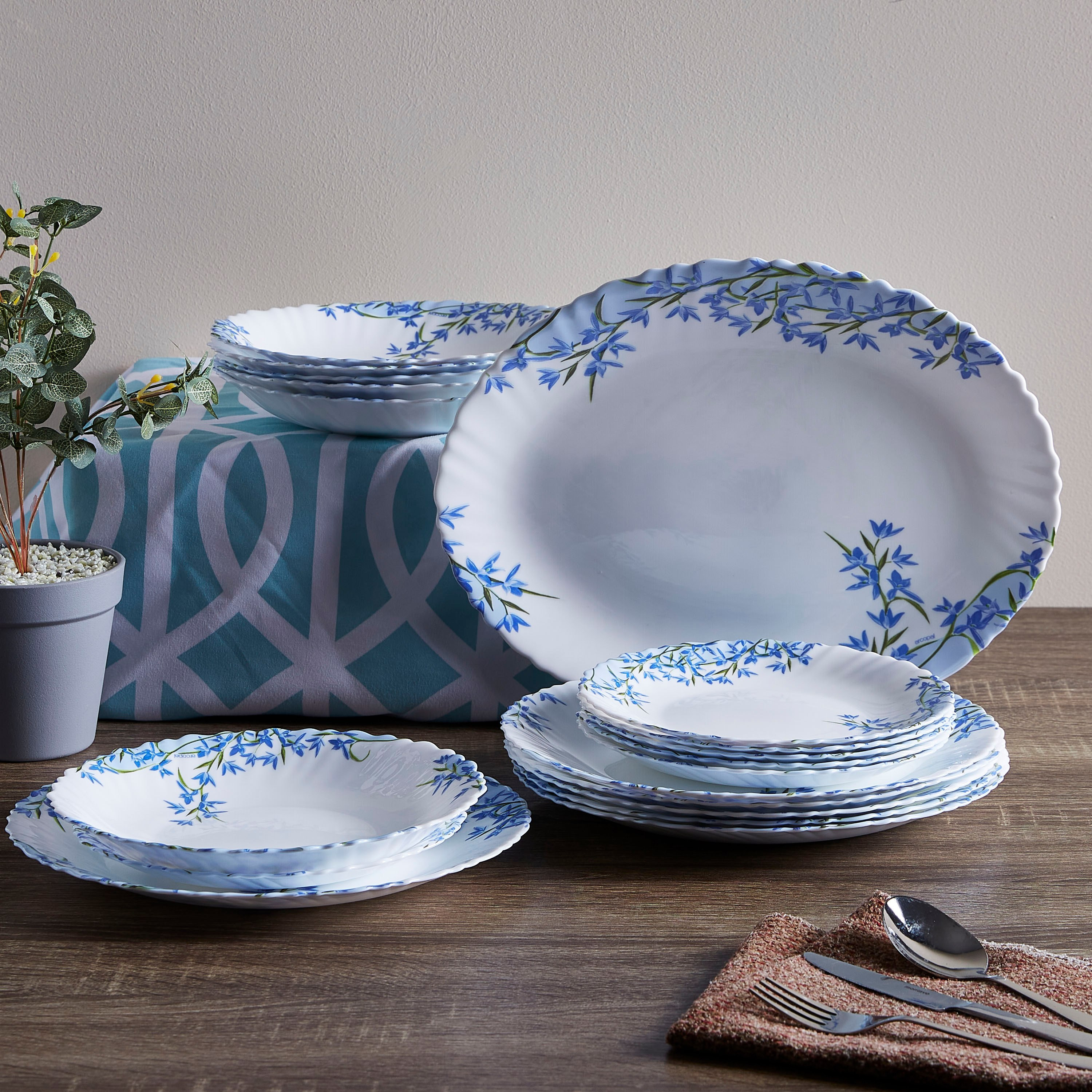 طقم مستلزمات مائدة من أليا - 19 قطعة-hbxhomeware-hbxkitchen-image-1