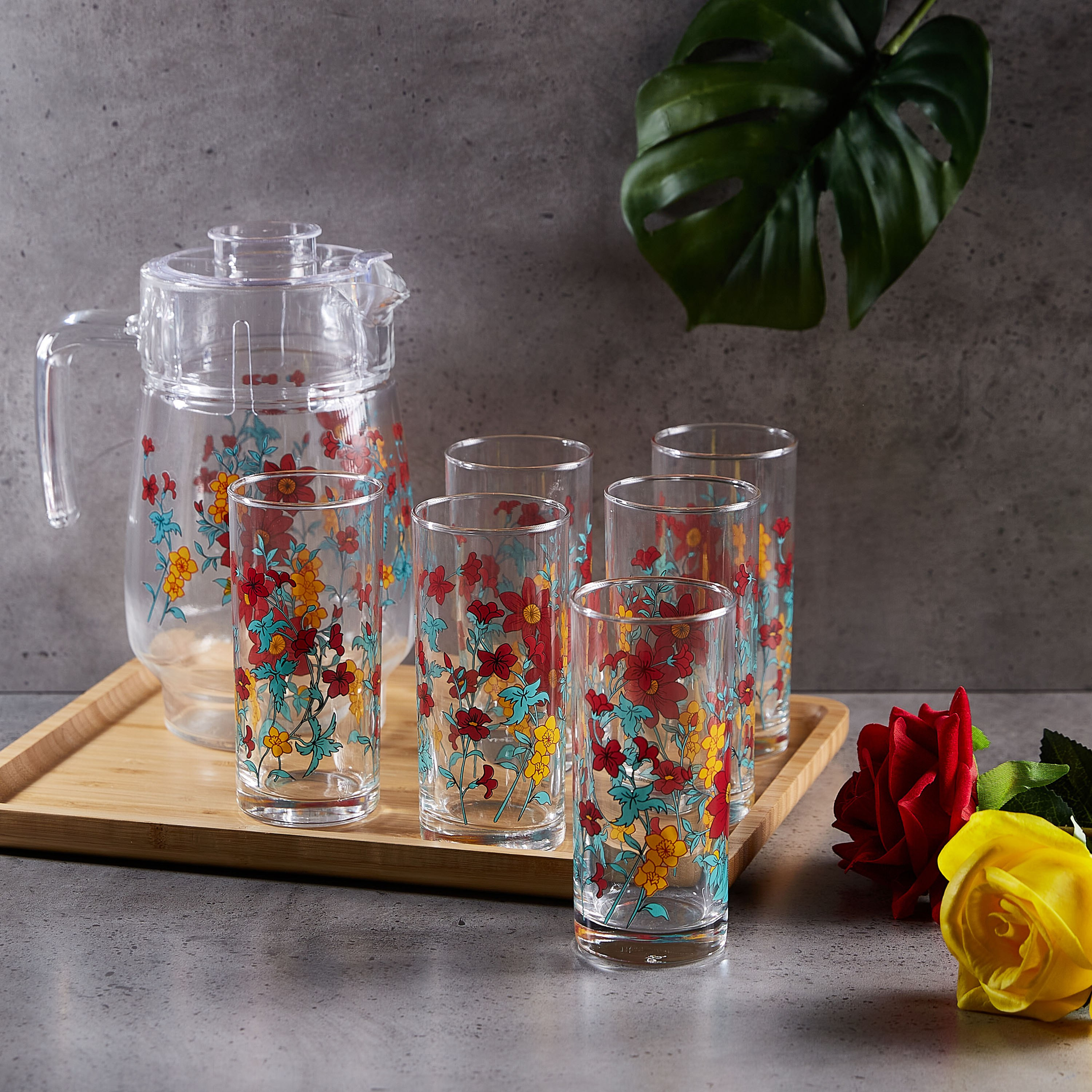 طقم أواني شرب 7 قطع من أل إن بلوم-hbxhomeware-hbxkitchen-image-1