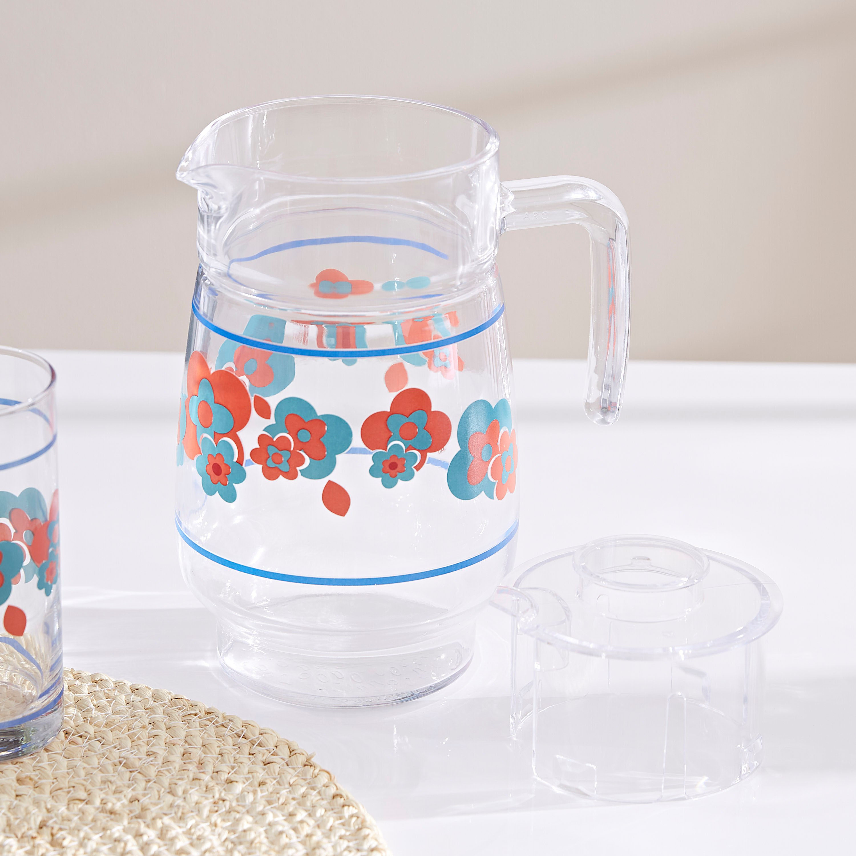 طقم أواني شرب مع إبريق من هابي دايز - 7 قطع-hbxhomeware-hbxkitchen-image-2