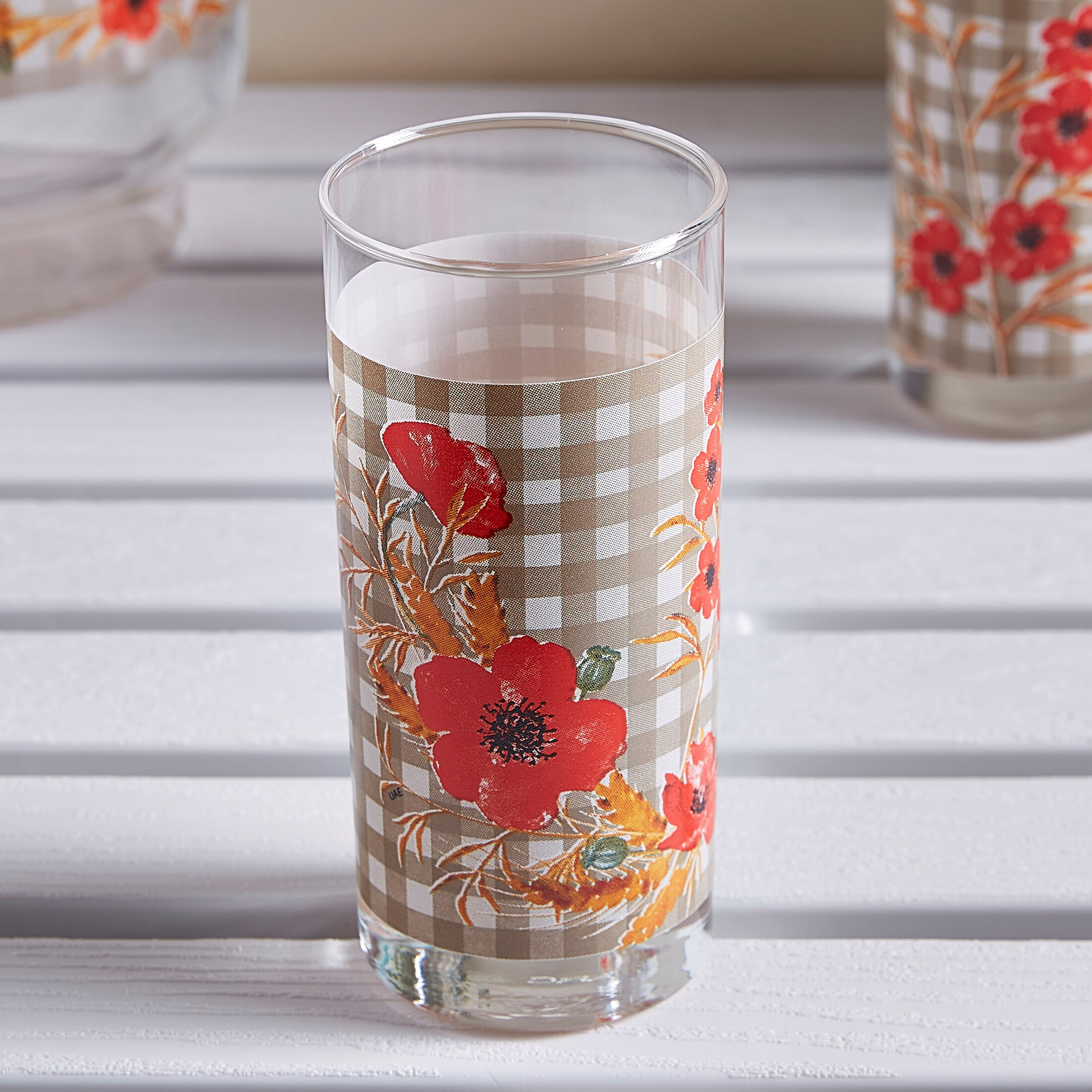 طقم أواني شرب 7 قطع ورود معتّقة-hbxhomeware-hbxkitchen-image-4