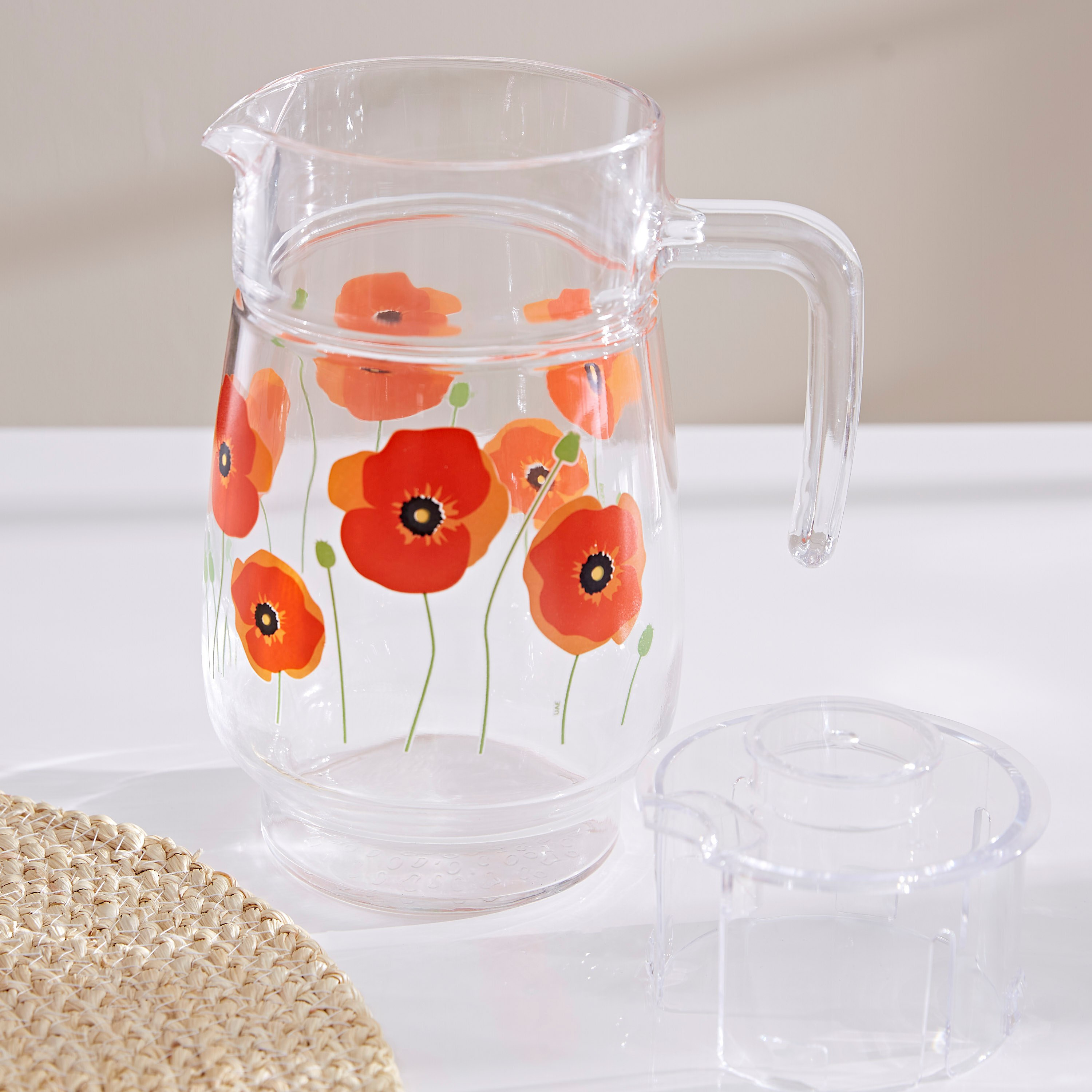 طقم أواني شرب مع إبريق 7 قطع من ريد رومانس -hbxhomeware-hbxkitchen-image-3